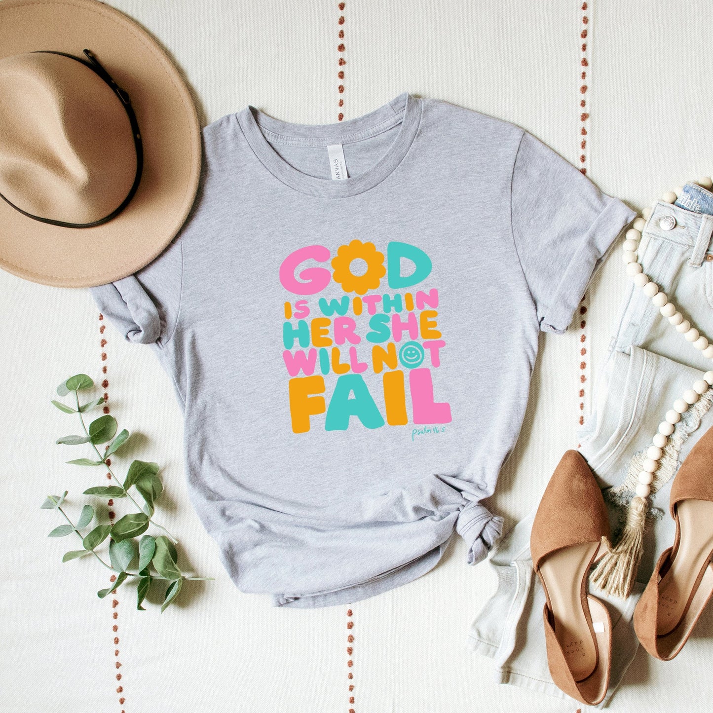 She Will Not Fail | Short Sleeve Crew Neck
