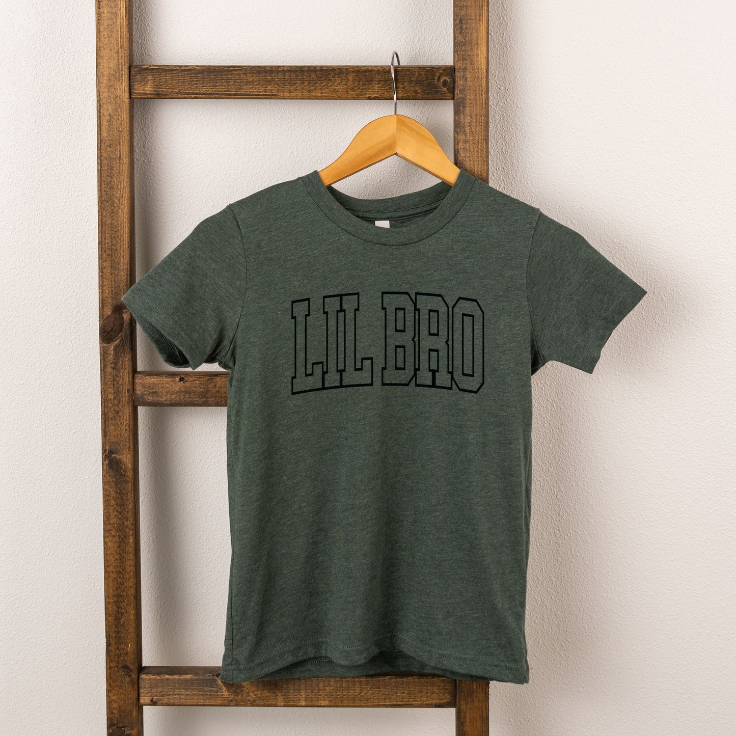 Lil Bro Varsity Outline | Youth Graphic Short Sleeve Tee