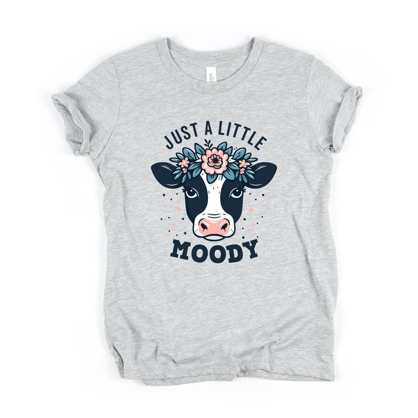 A Little Moody | Youth Graphic Short Sleeve Tee