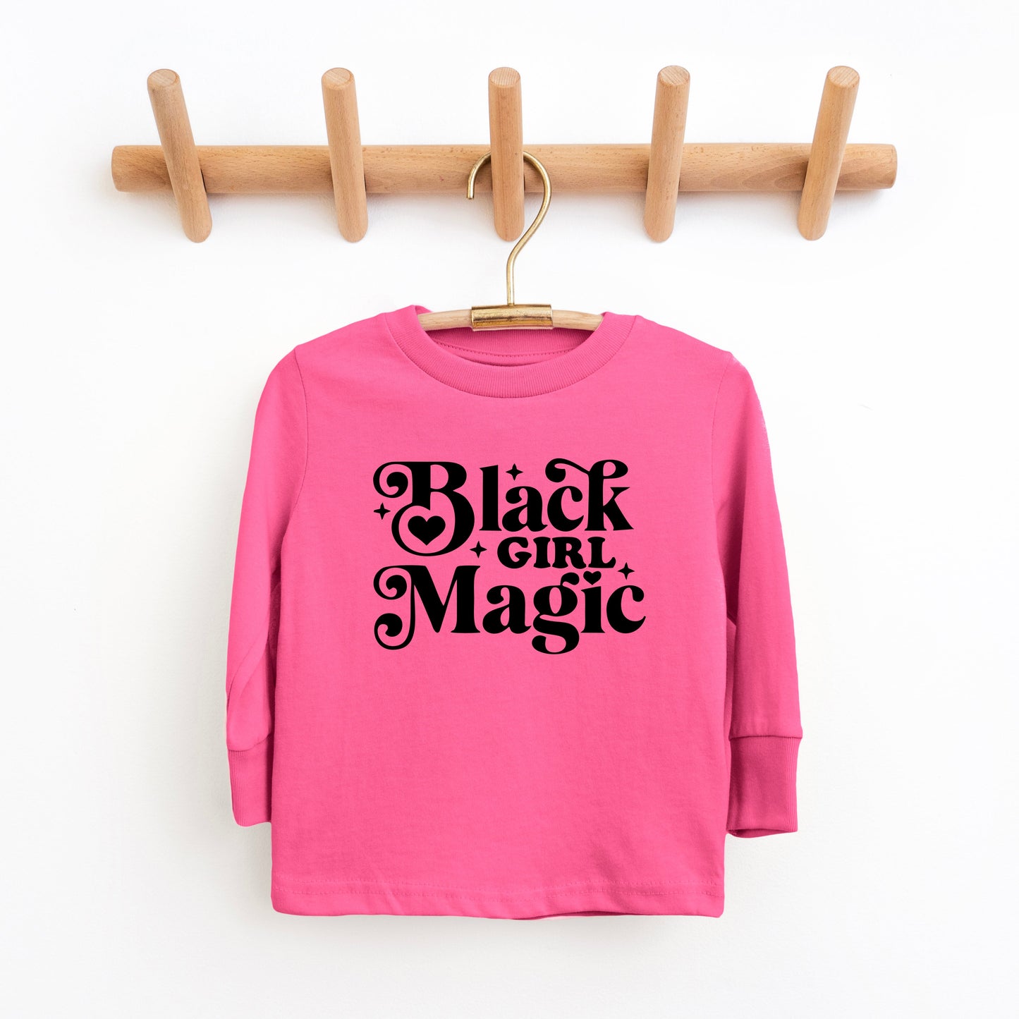 Black Girl Magic | Youth Graphic Long Sleeve Tee