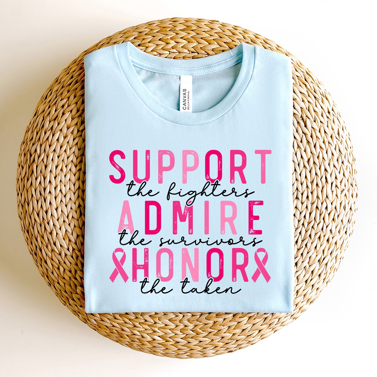 Support Admire Honor | Short Sleeve Crew Neck