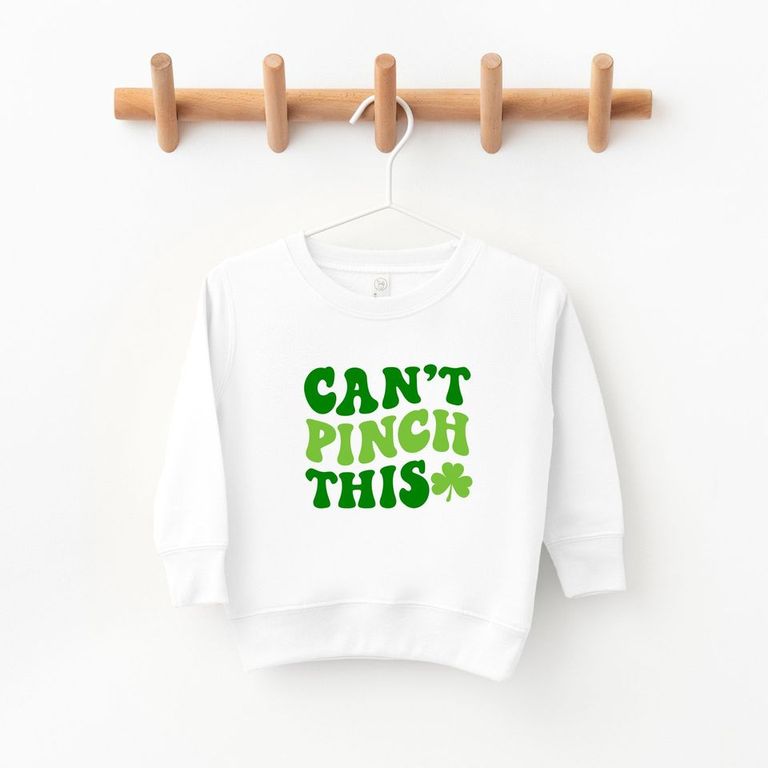 Can't Pinch This Shamrock | Toddler Sweatshirt