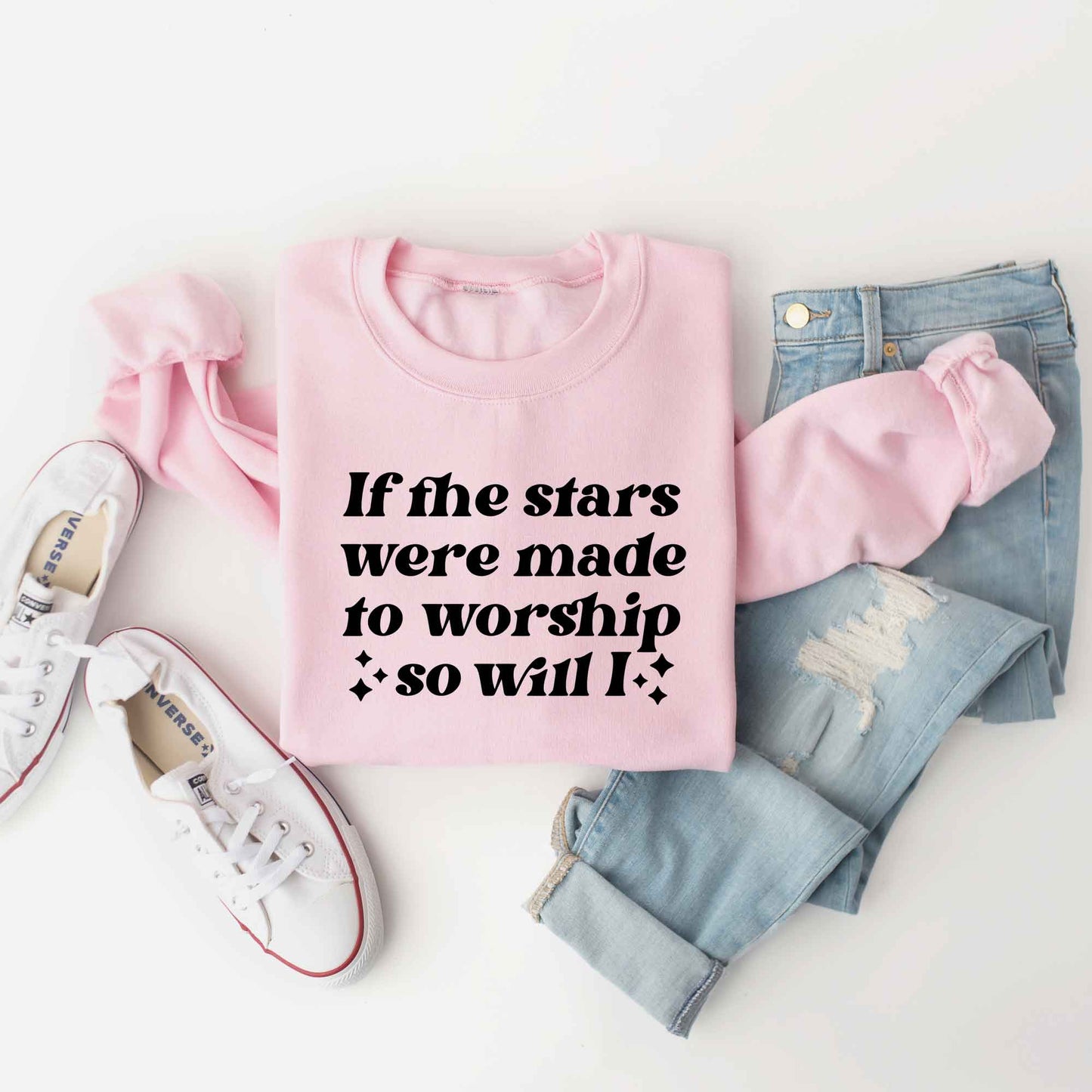 Stars Made To Worship | Sweatshirt