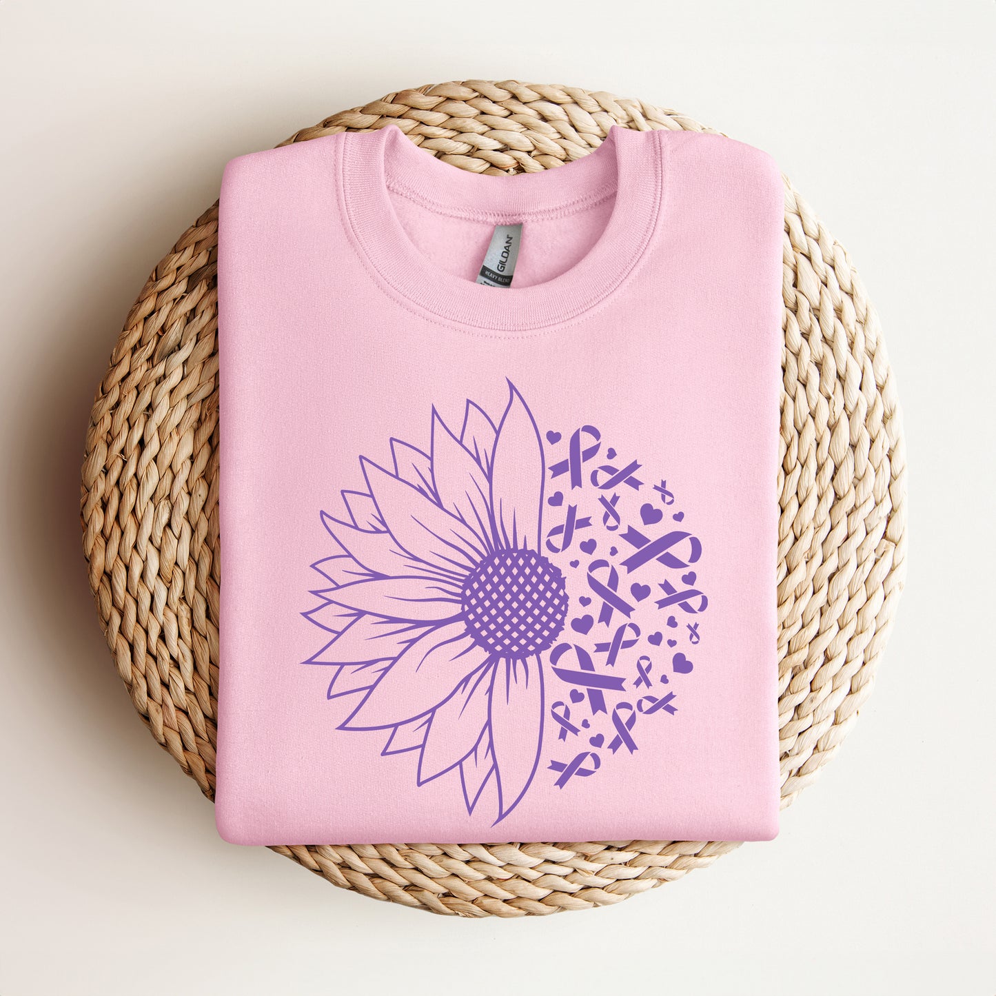 Sunflower Breast Cancer | Sweatshirt