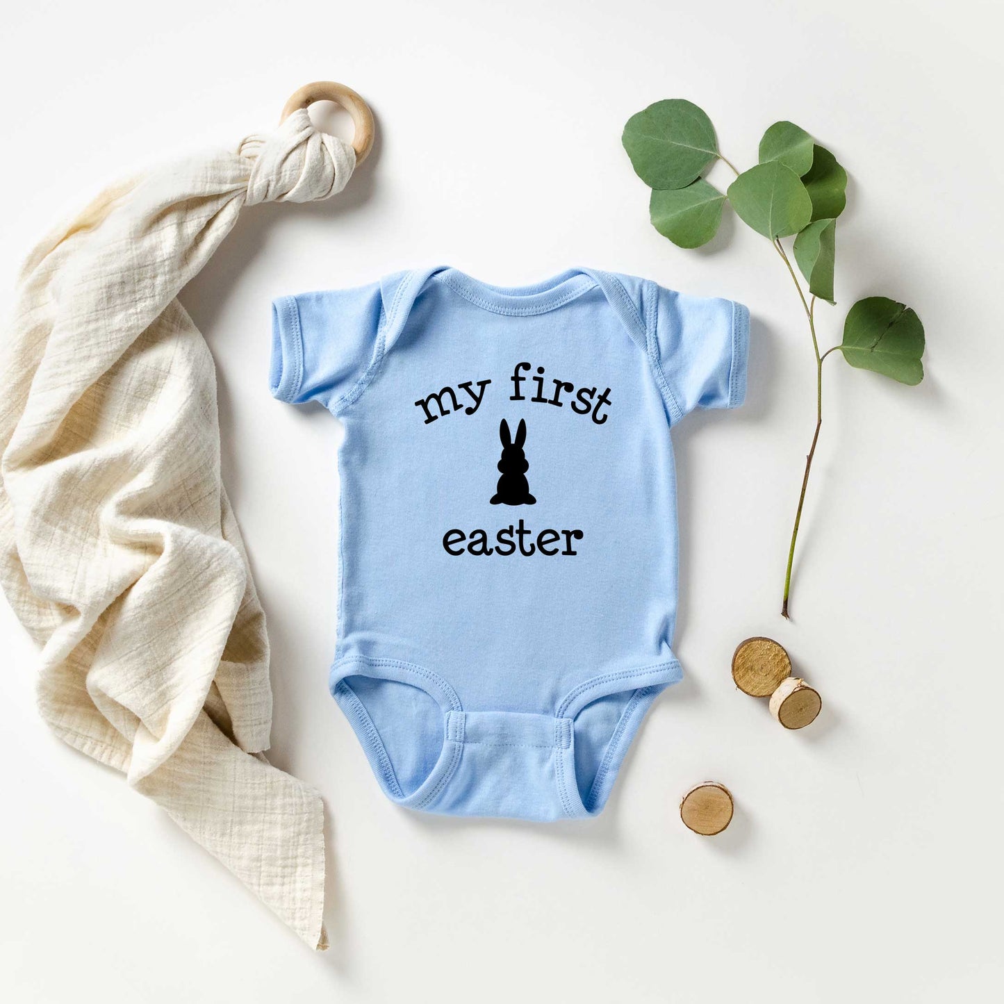 Bunny First Easter | Baby Graphic Short Sleeve Onesie