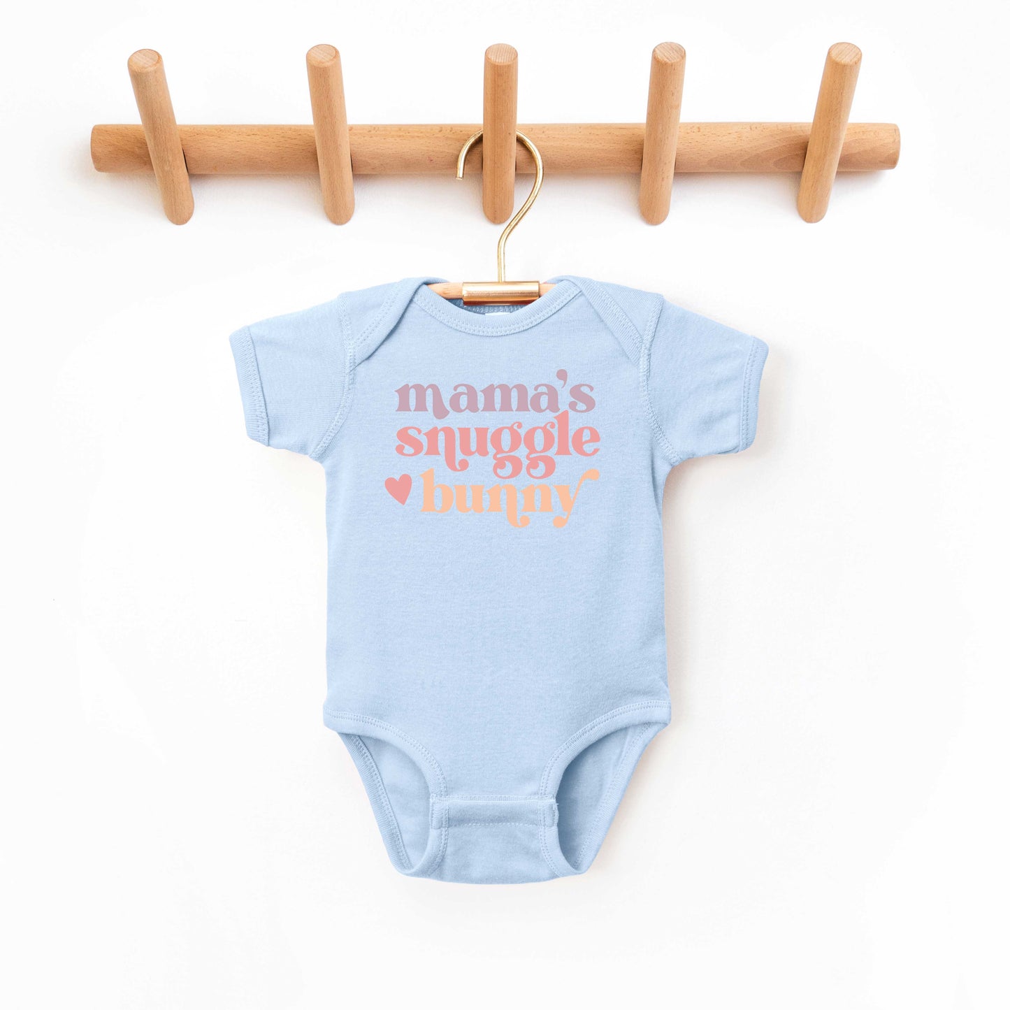 Mama's Snuggle Bunny | Baby Graphic Short Sleeve Onesie