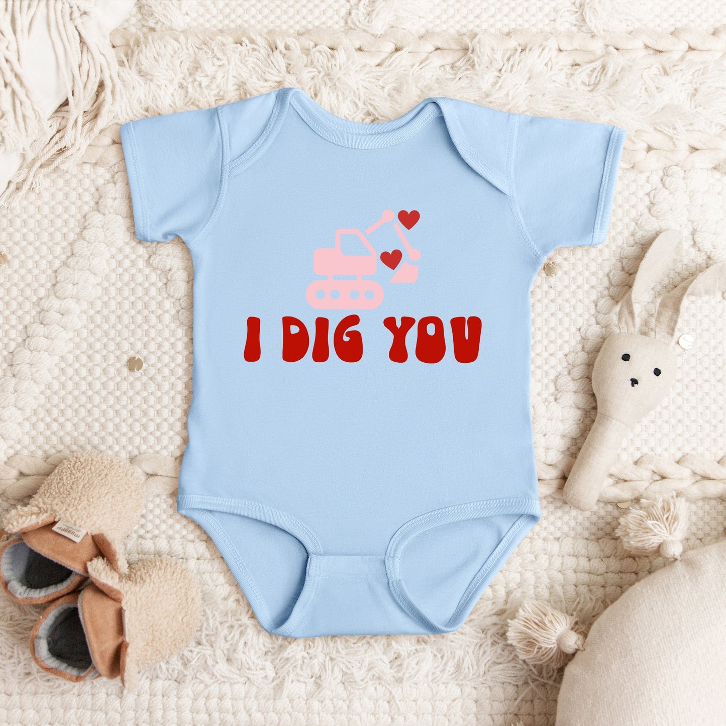 I Dig You | Baby Graphic Short Sleeve Onesie