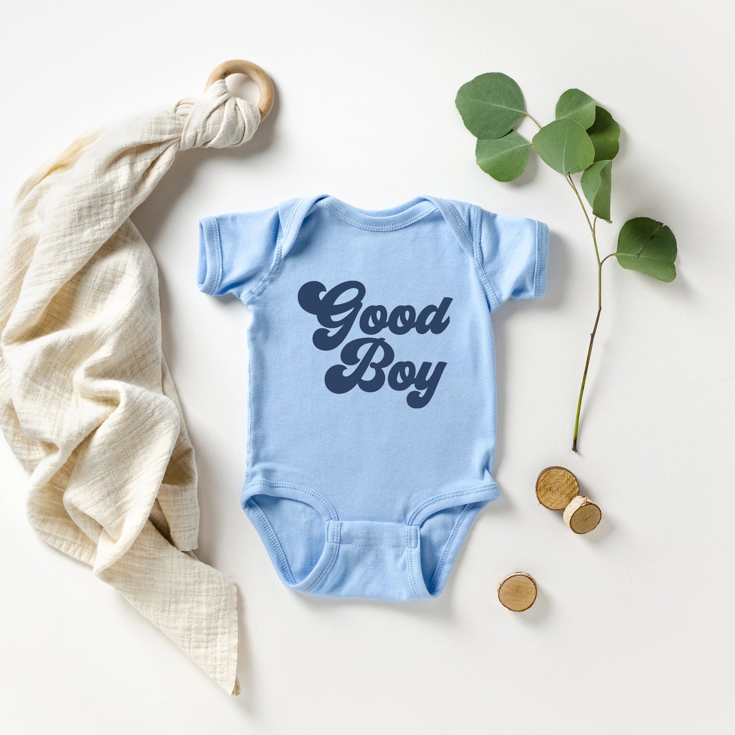 Good Boy Retro | Baby Graphic Short Sleeve Onesie