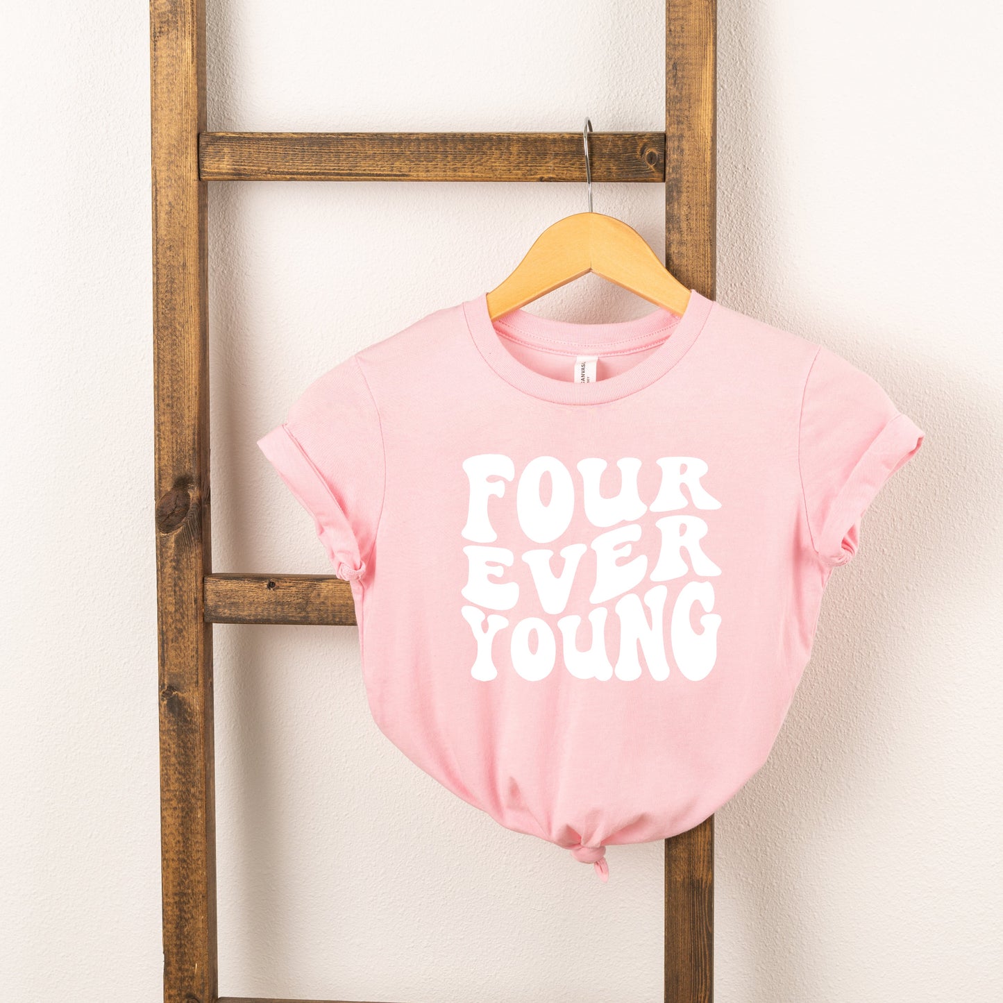 Four Ever Young Wavy | Toddler Short Sleeve Crew Neck