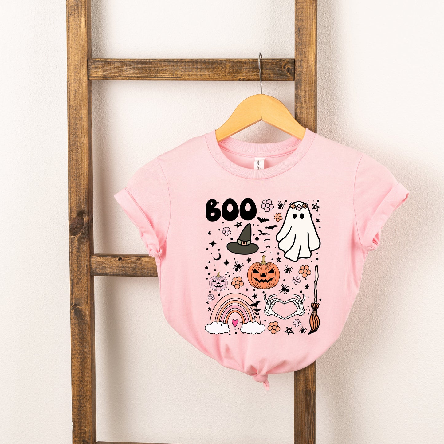 Boo Collage | Youth Short Sleeve Crew Neck