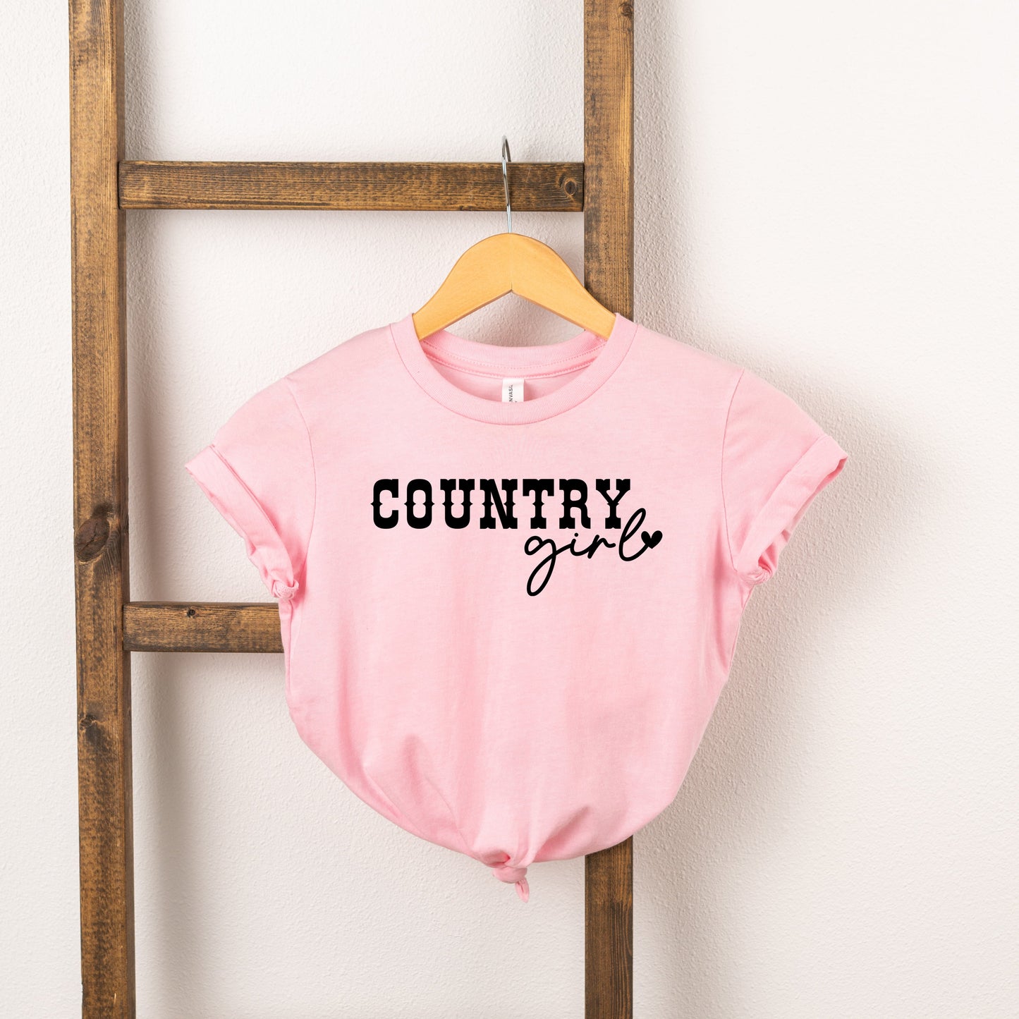 Country Girl Heart | Youth Short Sleeve Crew Neck