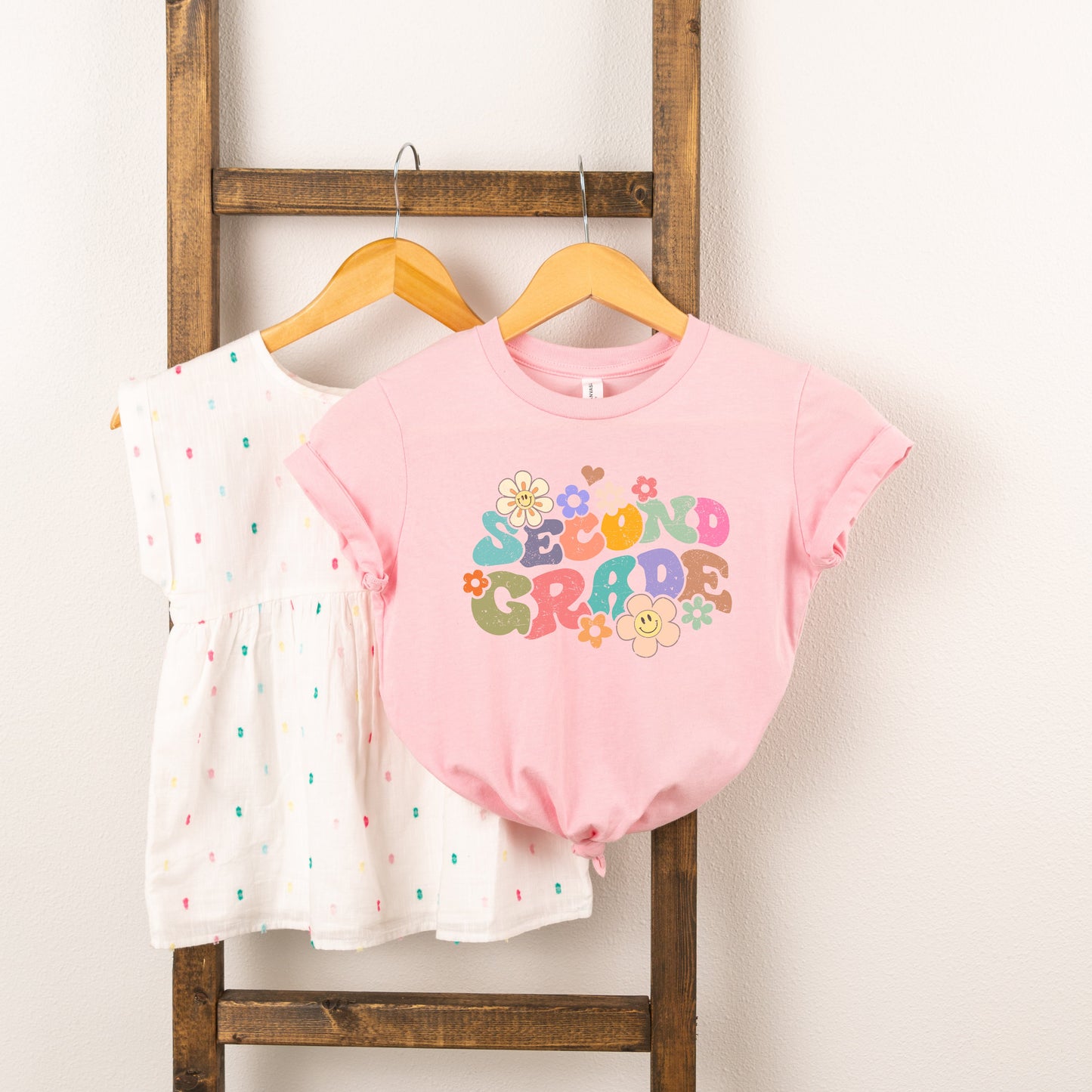 Second Grade Flowers | Youth Graphic Short Sleeve Tee