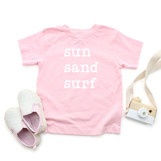 Sun Sand Surf | Toddler Short Sleeve Crew Neck