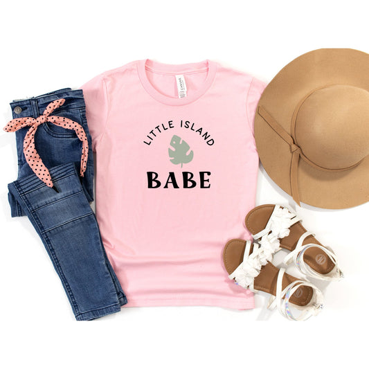 Little Island Babe | Youth Short Sleeve Crew Neck