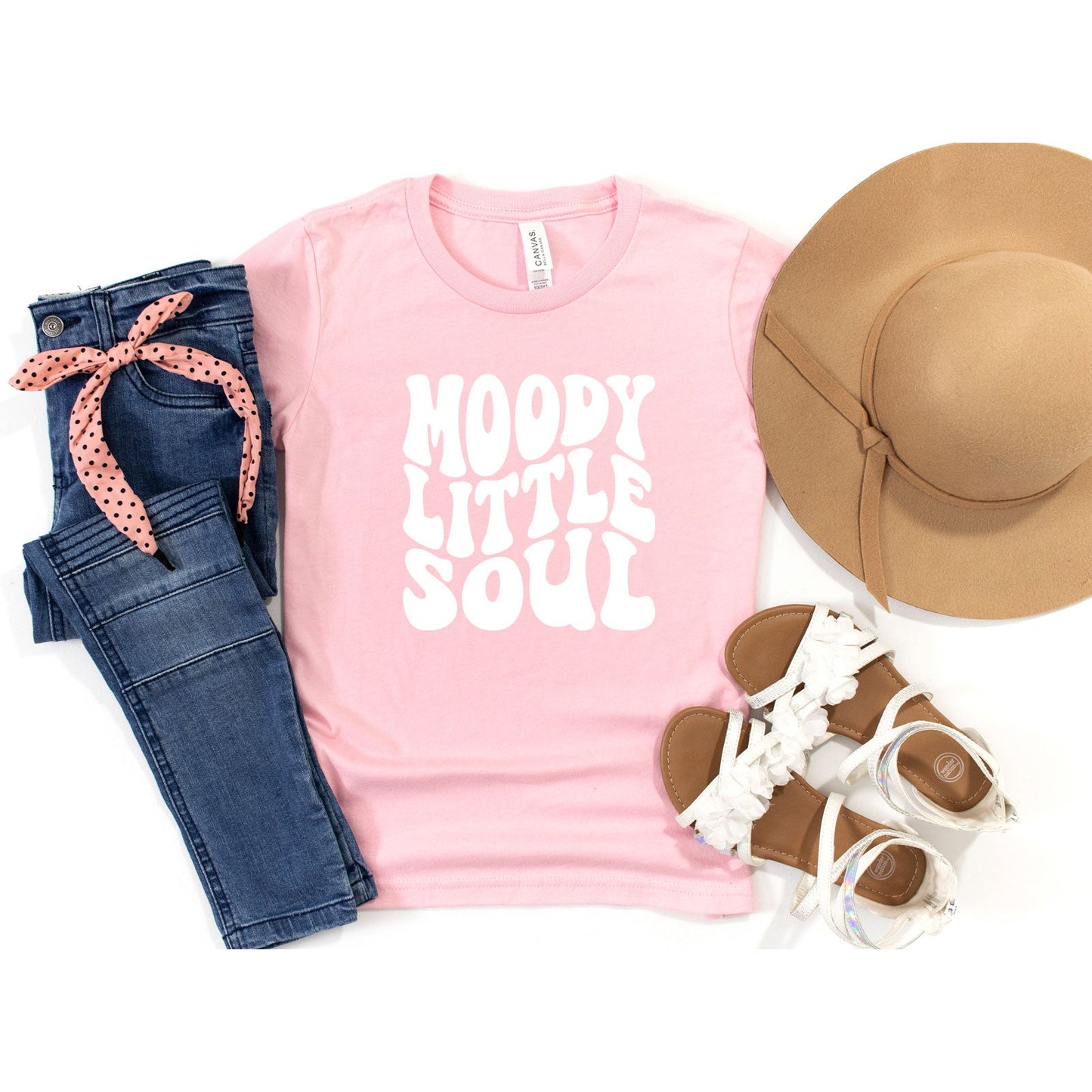Moody Little Soul | Youth Short Sleeve Crew Neck