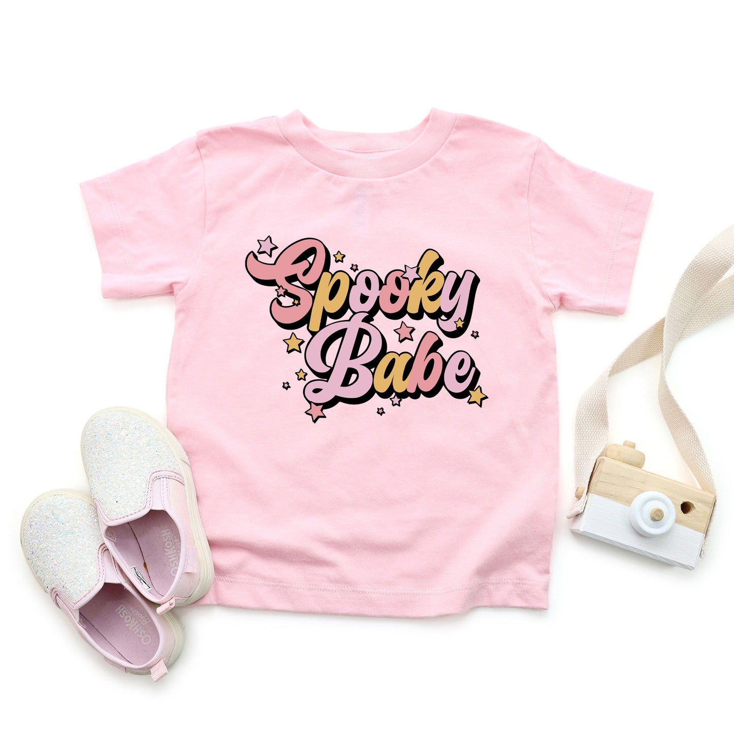Spooky Babe Colorful | Youth Graphic Short Sleeve Tee
