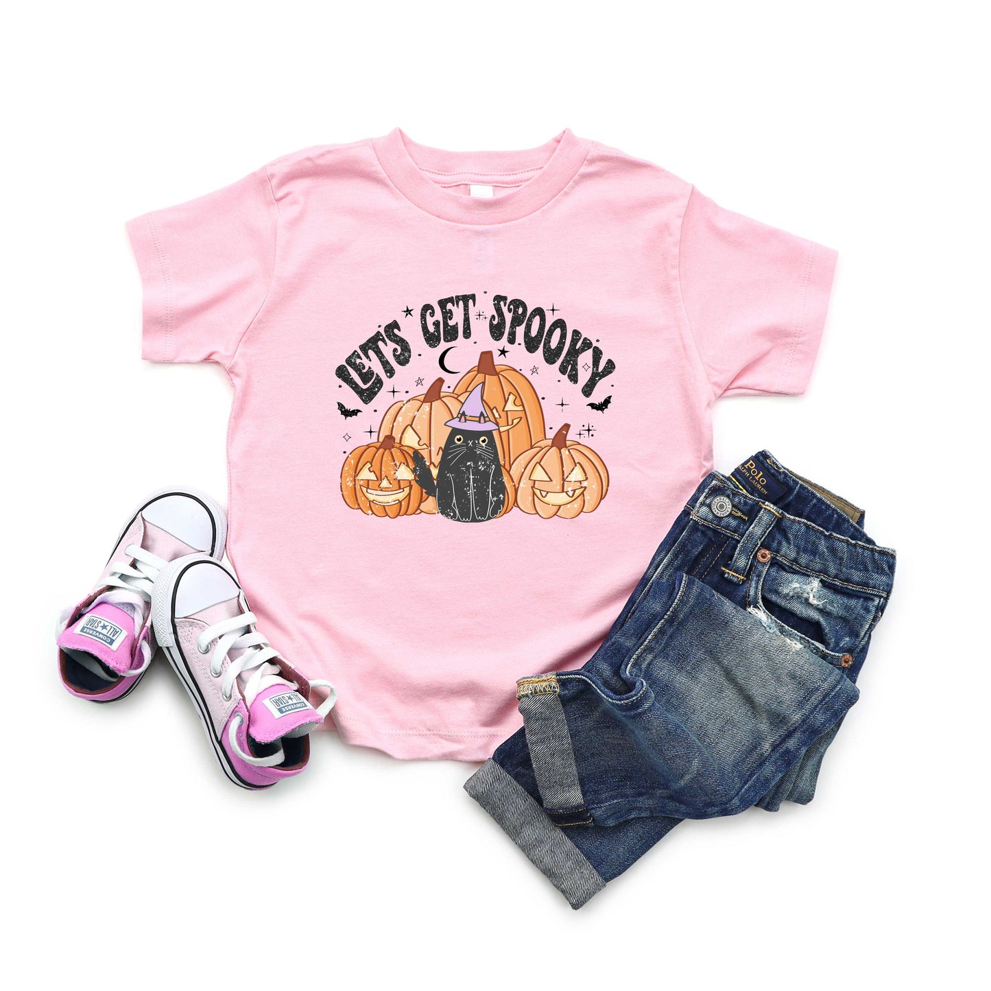 Let's Get Spooky | Toddler Graphic Short Sleeve Tee