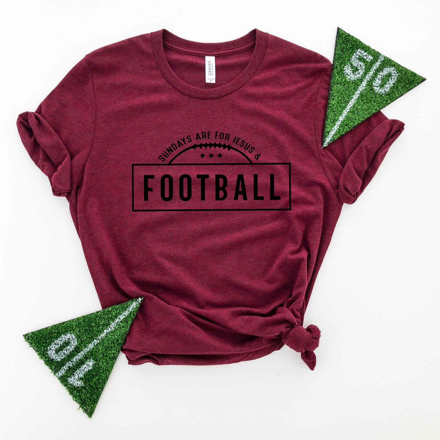 Jesus and Football | Short Sleeve Crew Neck