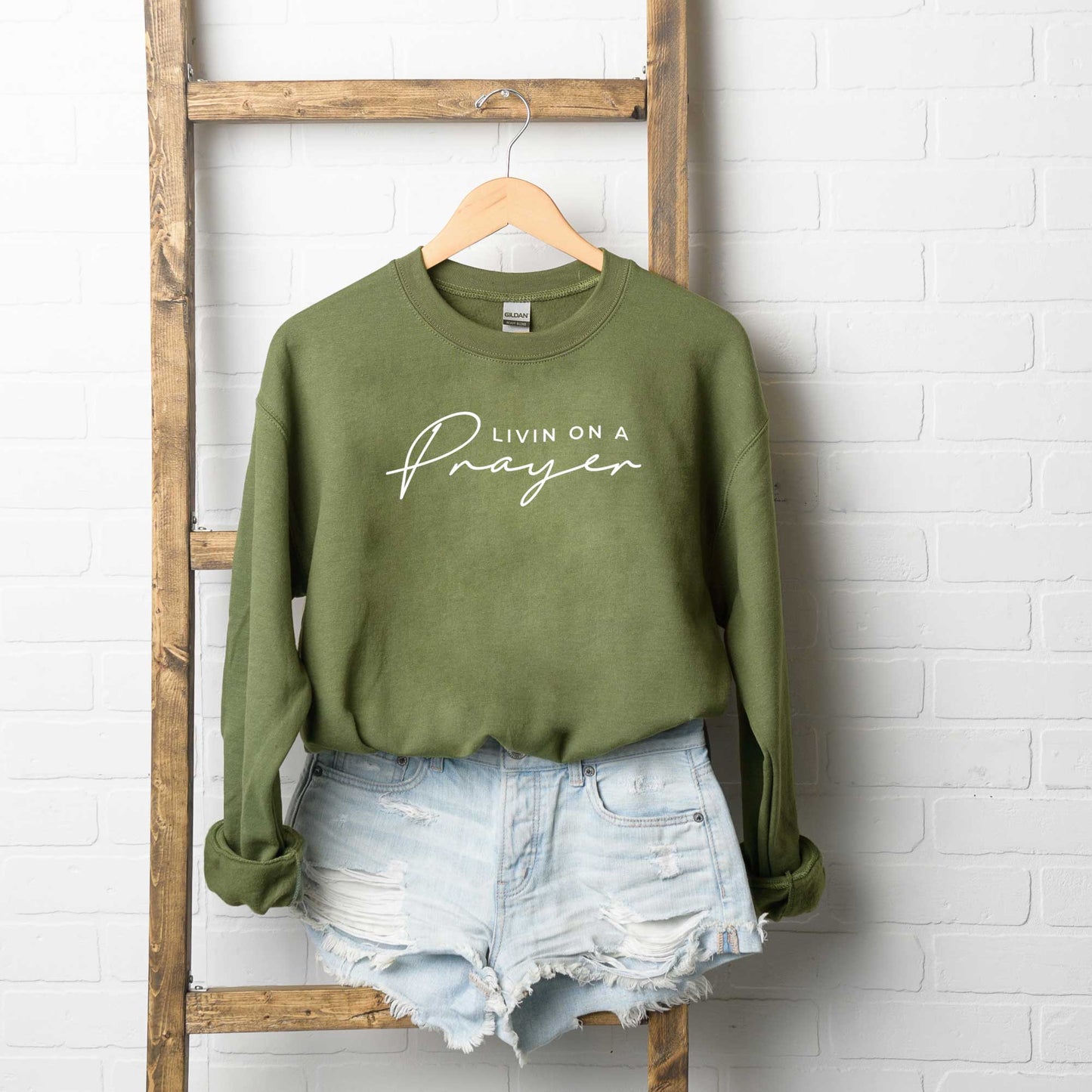 Livin On A Prayer | Sweatshirt