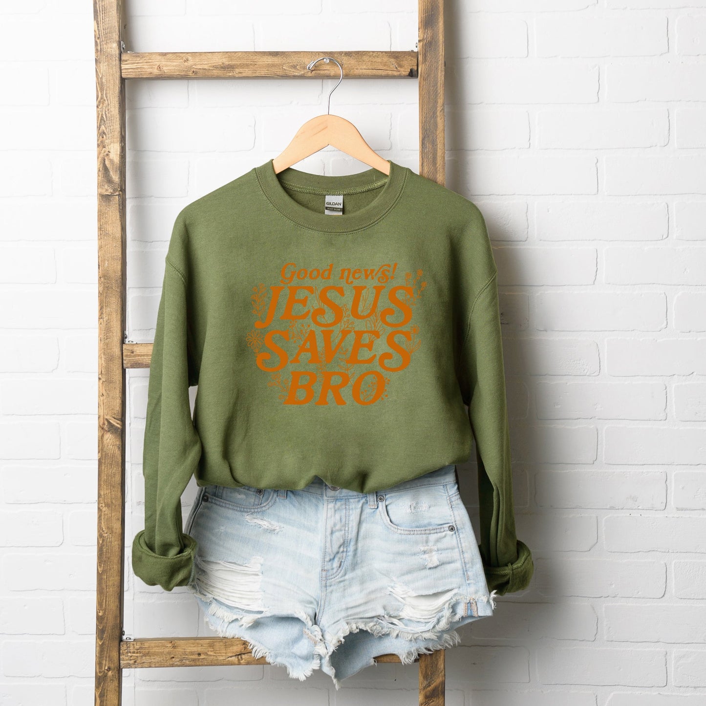 Jesus Saves Bro |  Sweatshirt