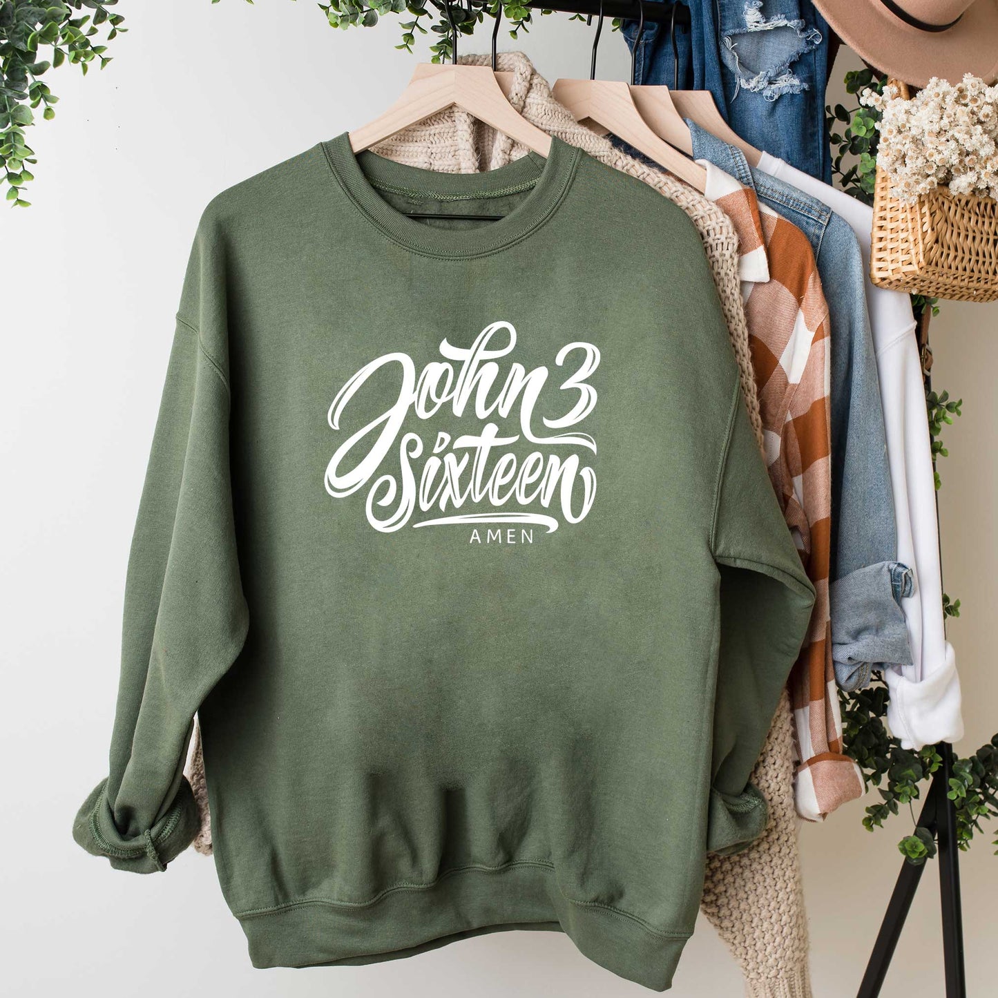 John 3 Sixteen | Sweatshirt