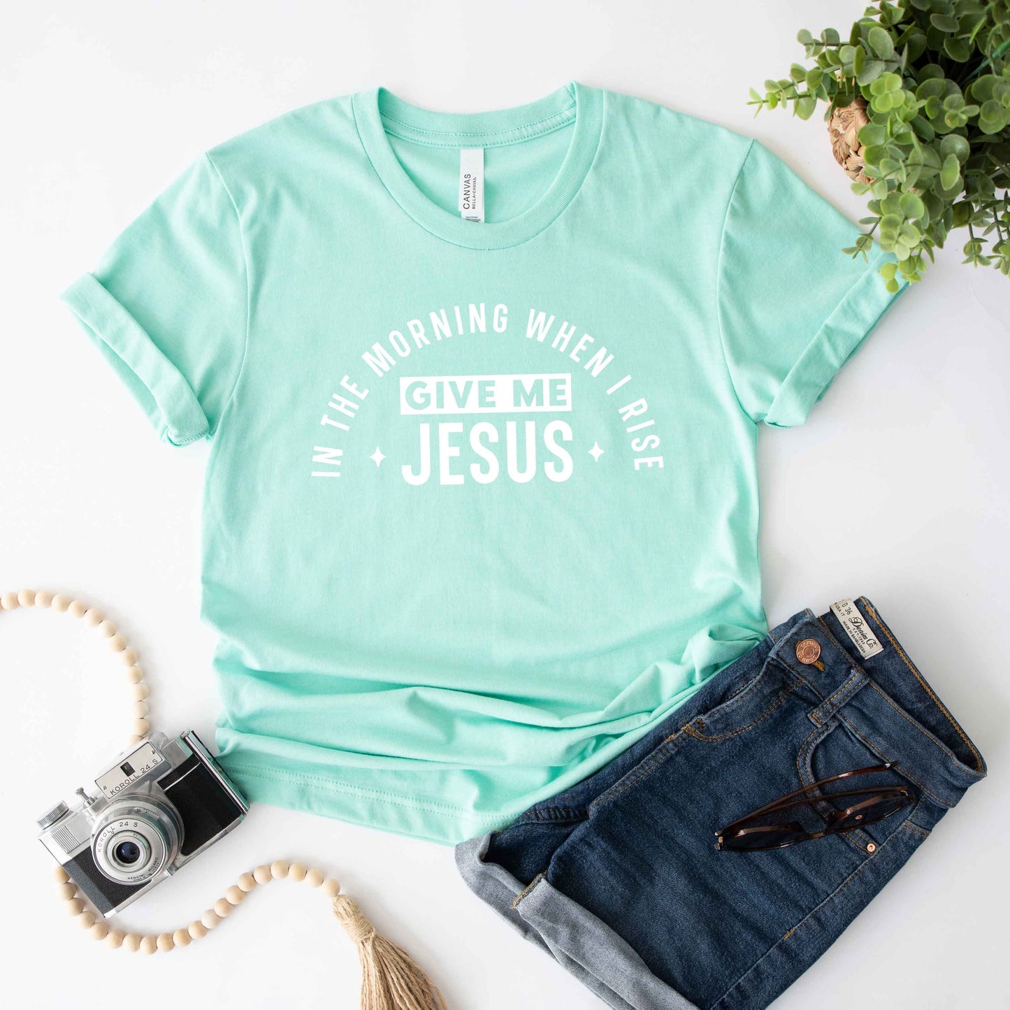 In The Morning When I Rise | Short Sleeve Crew Neck