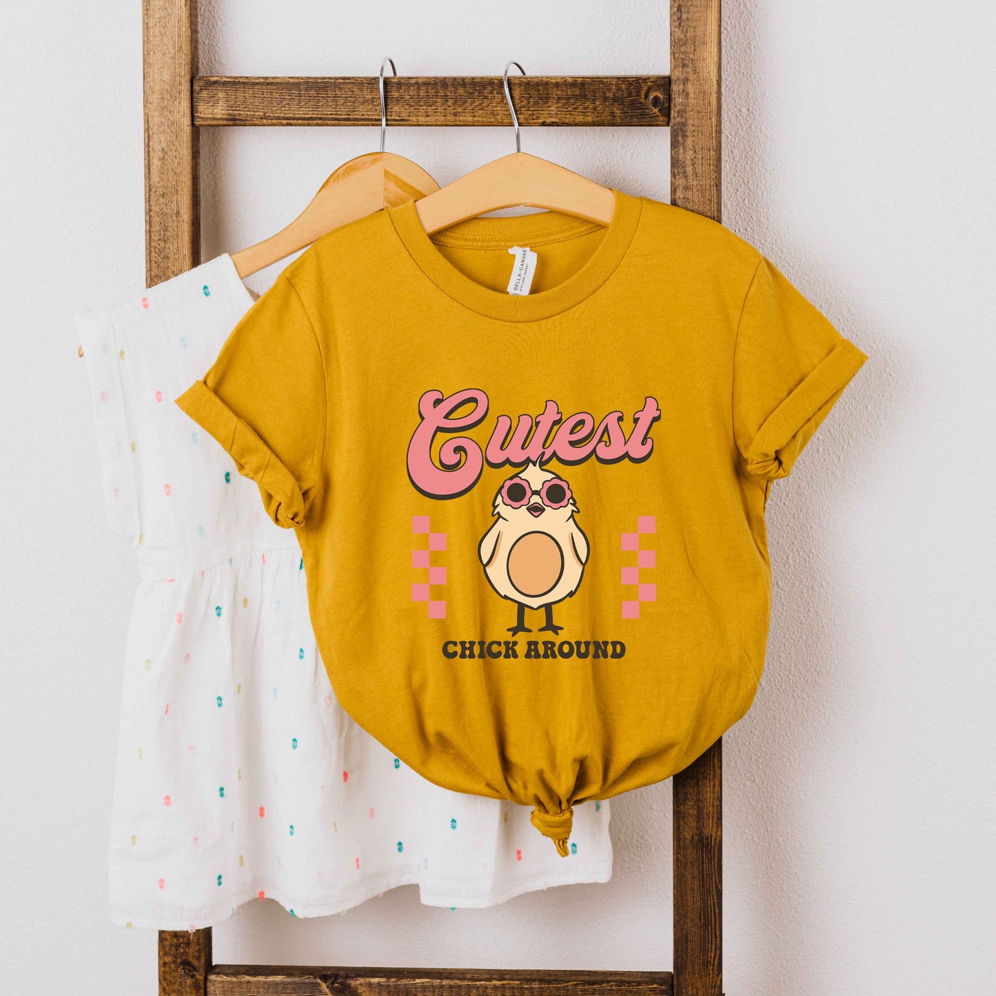 Cutest Chick Around | Youth Short Sleeve Crew Neck