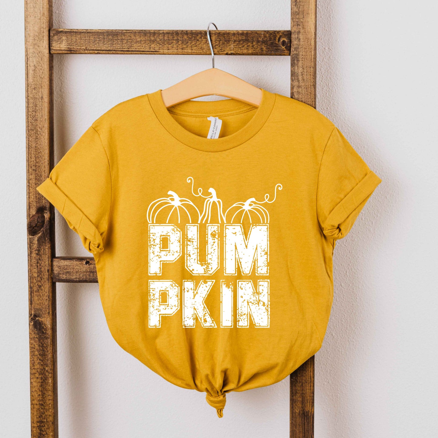 Pumpkin Distressed | Youth Graphic Short Sleeve Tee