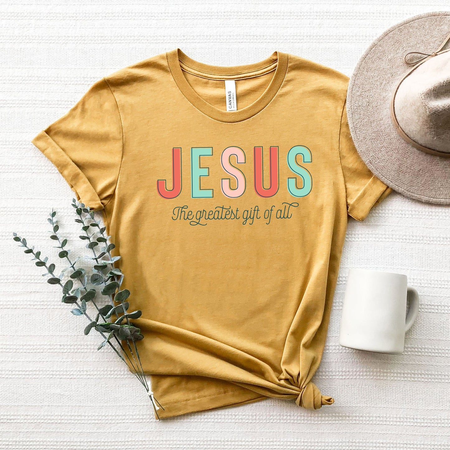 Jesus The Greatest Gift | Short Sleeve Crew Neck