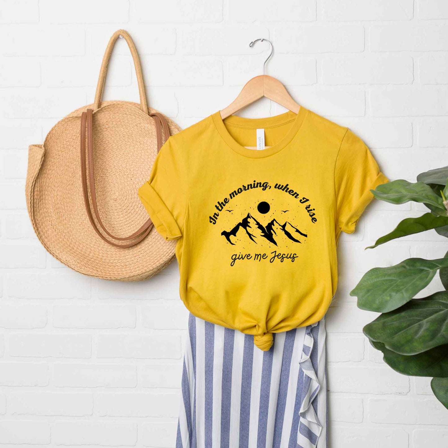 In The Morning Give Me Jesus | Short Sleeve Crew Neck