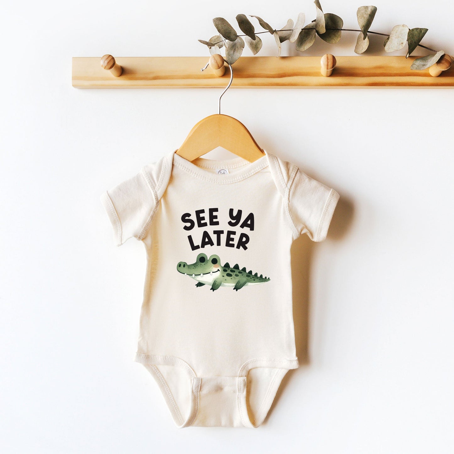 See You Later Alligator | Baby Graphic Short Sleeve Onesie