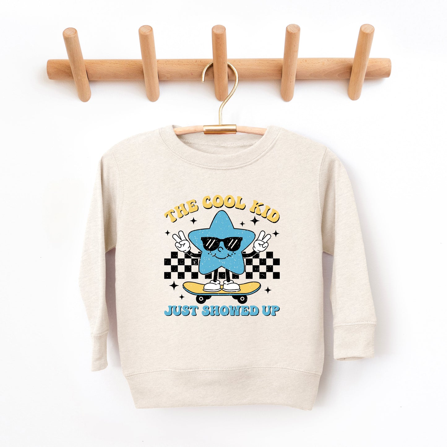 Cool Kid Star | Youth Ultra-Soft Graphic Sweatshirt