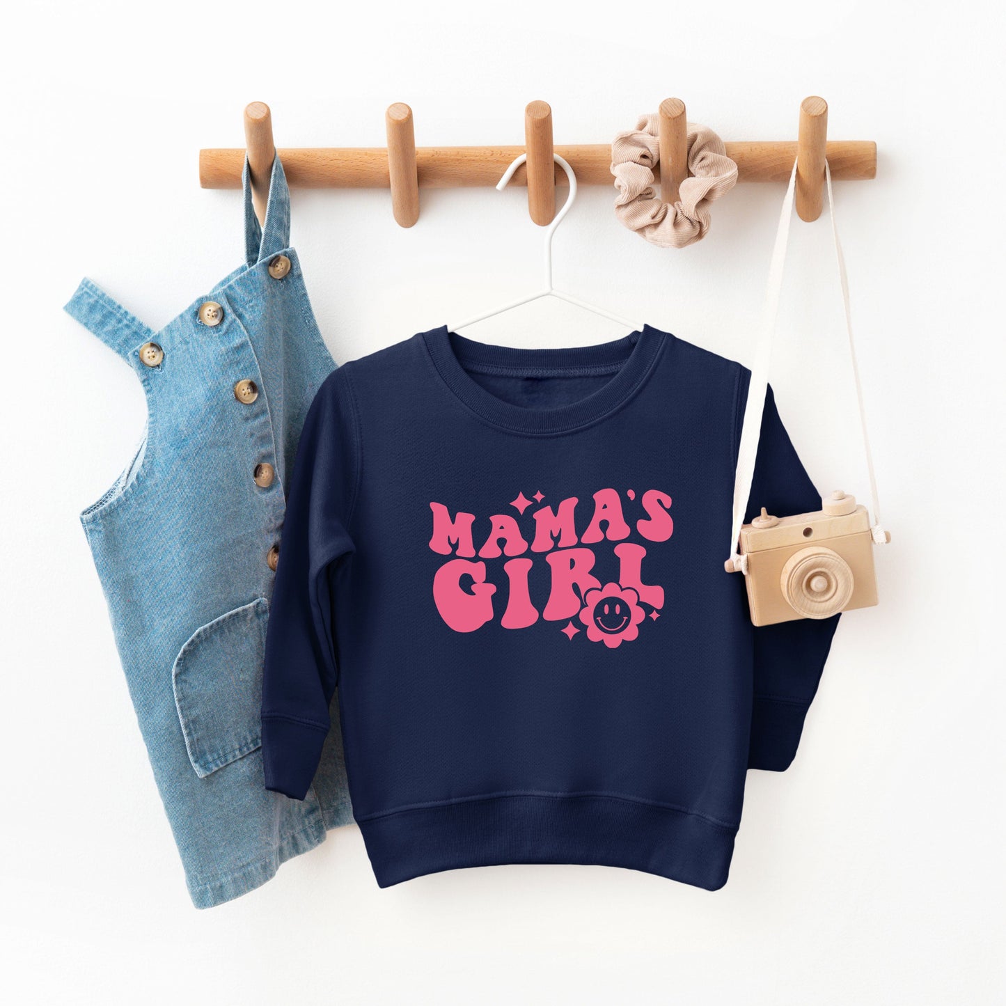 Mama's Girl Flower | Toddler Sweatshirt