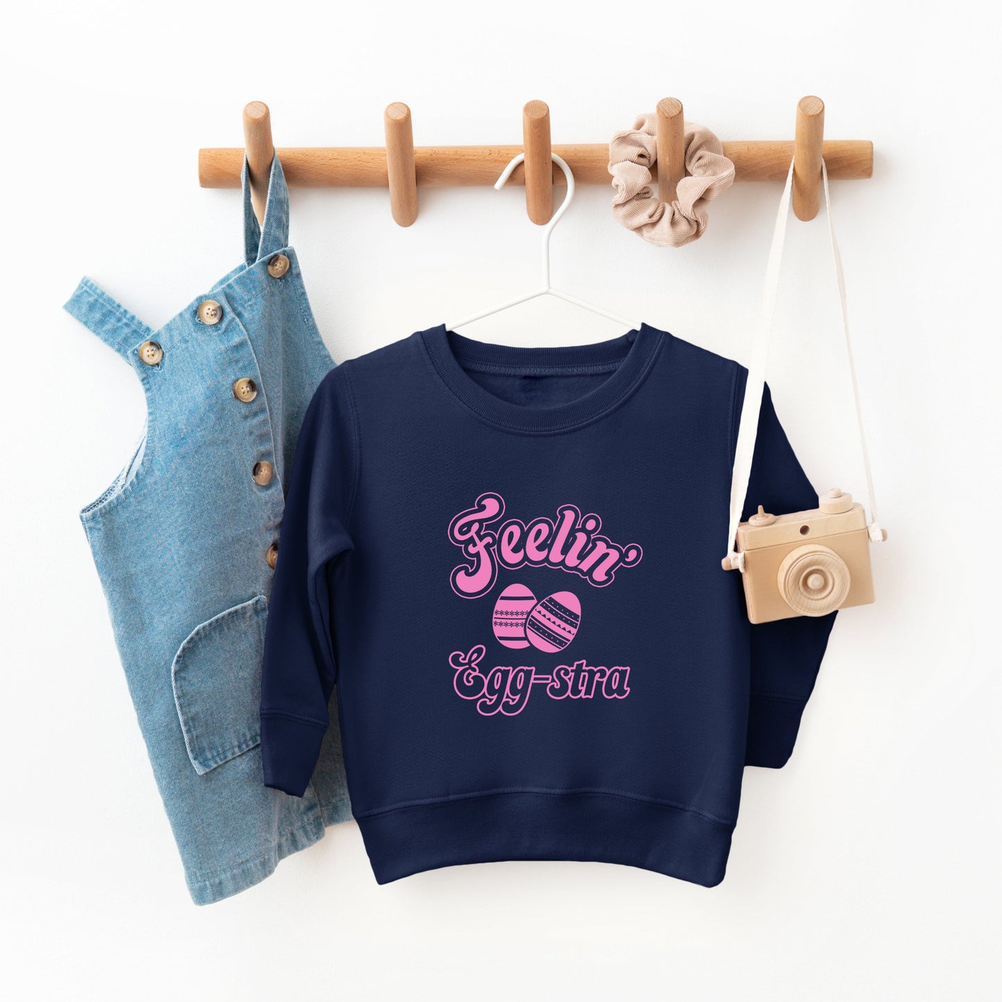Feelin' Eggstra | Toddler Sweatshirt