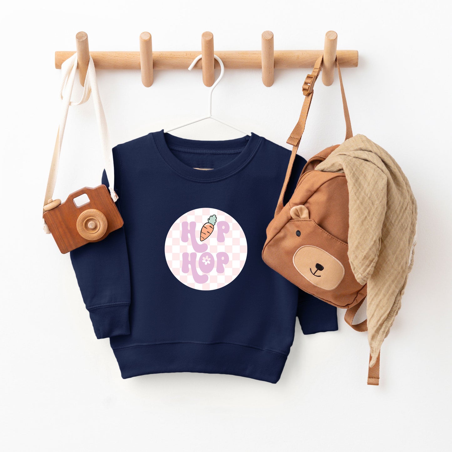 Checkered Hip Hop | Toddler Sweatshirt