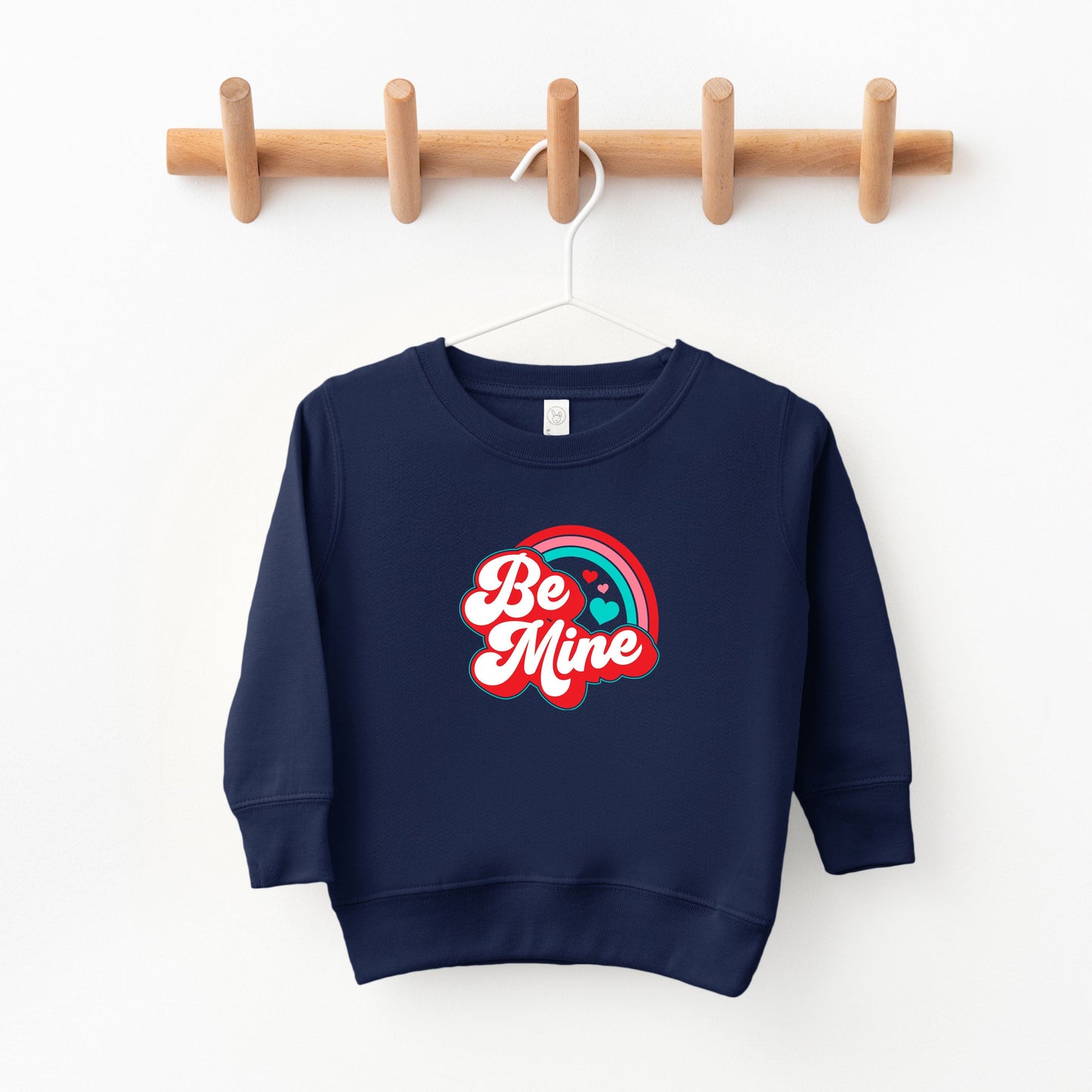 Be Mine Rainbow | Toddler Sweatshirt