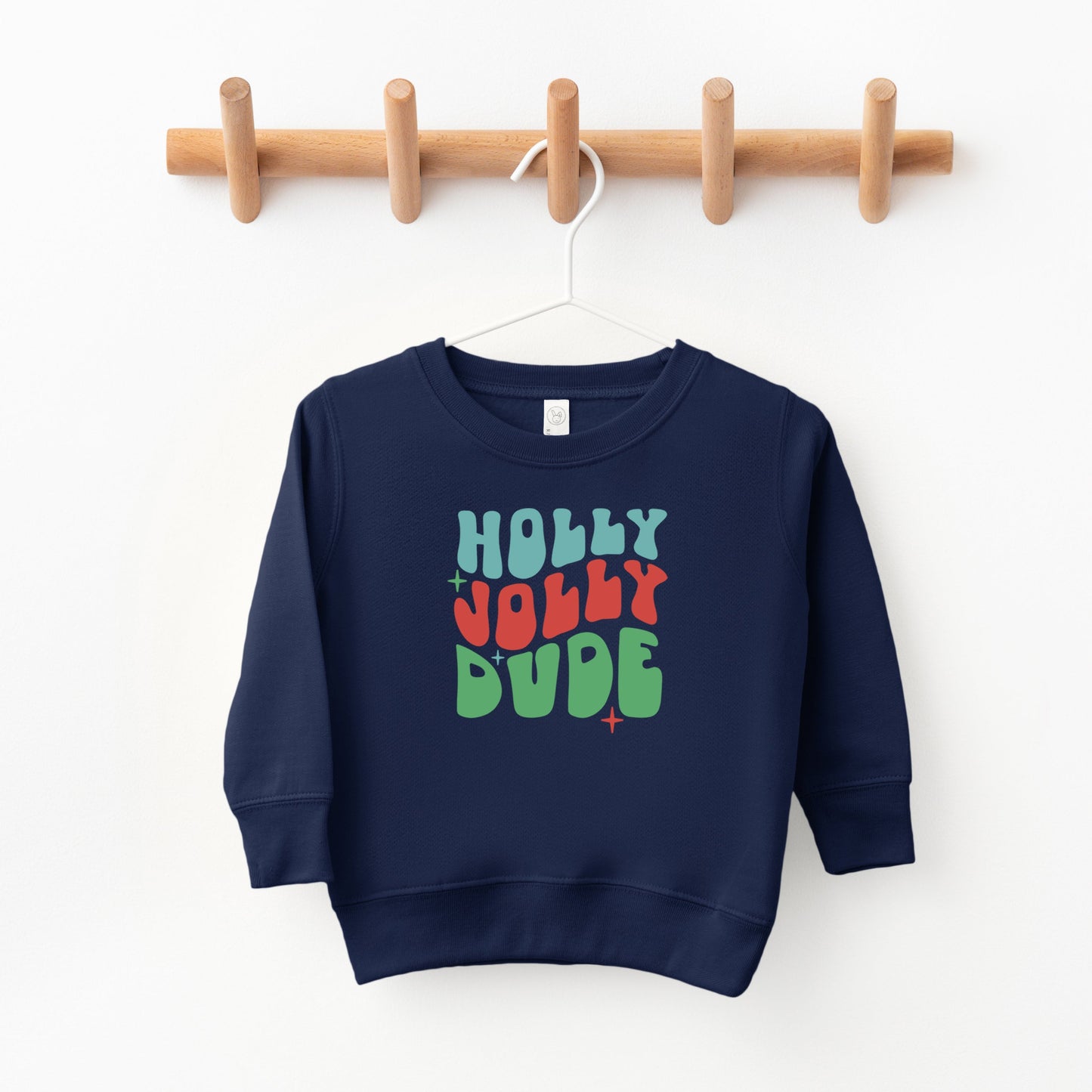 Holly Jolly Dude | Toddler Sweatshirt