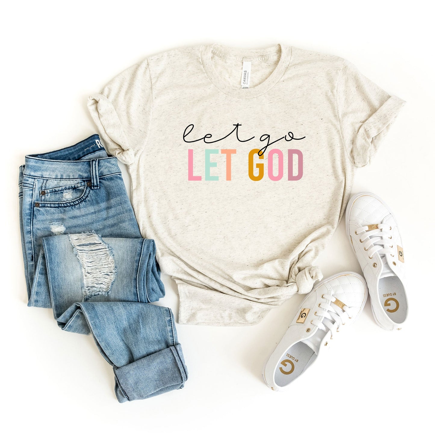 Let Go Let God | Short Sleeve Crew Neck
