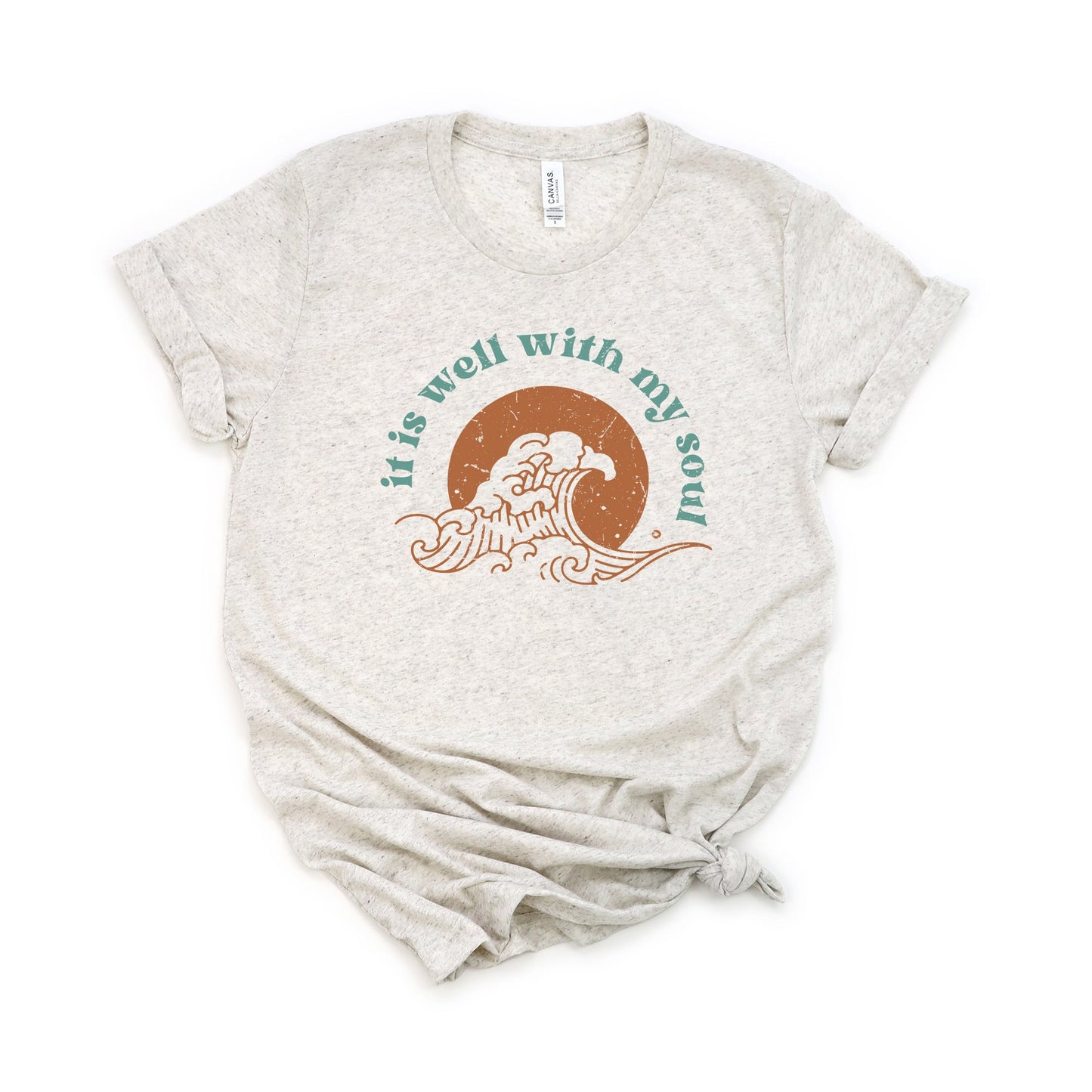 It Is Well Colorful | Short Sleeve Crew Neck