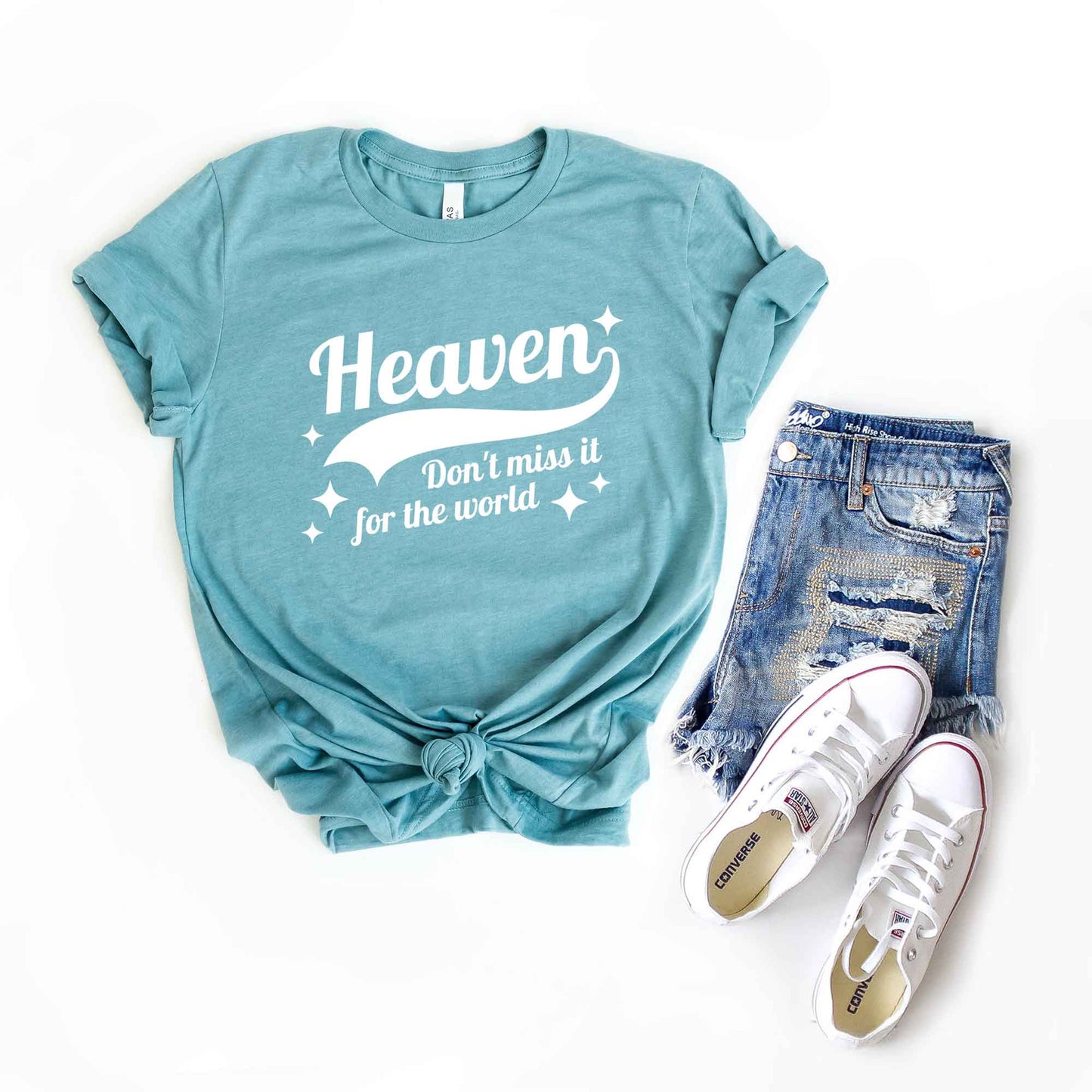 Don't Miss Heaven | Short Sleeve Crew Neck