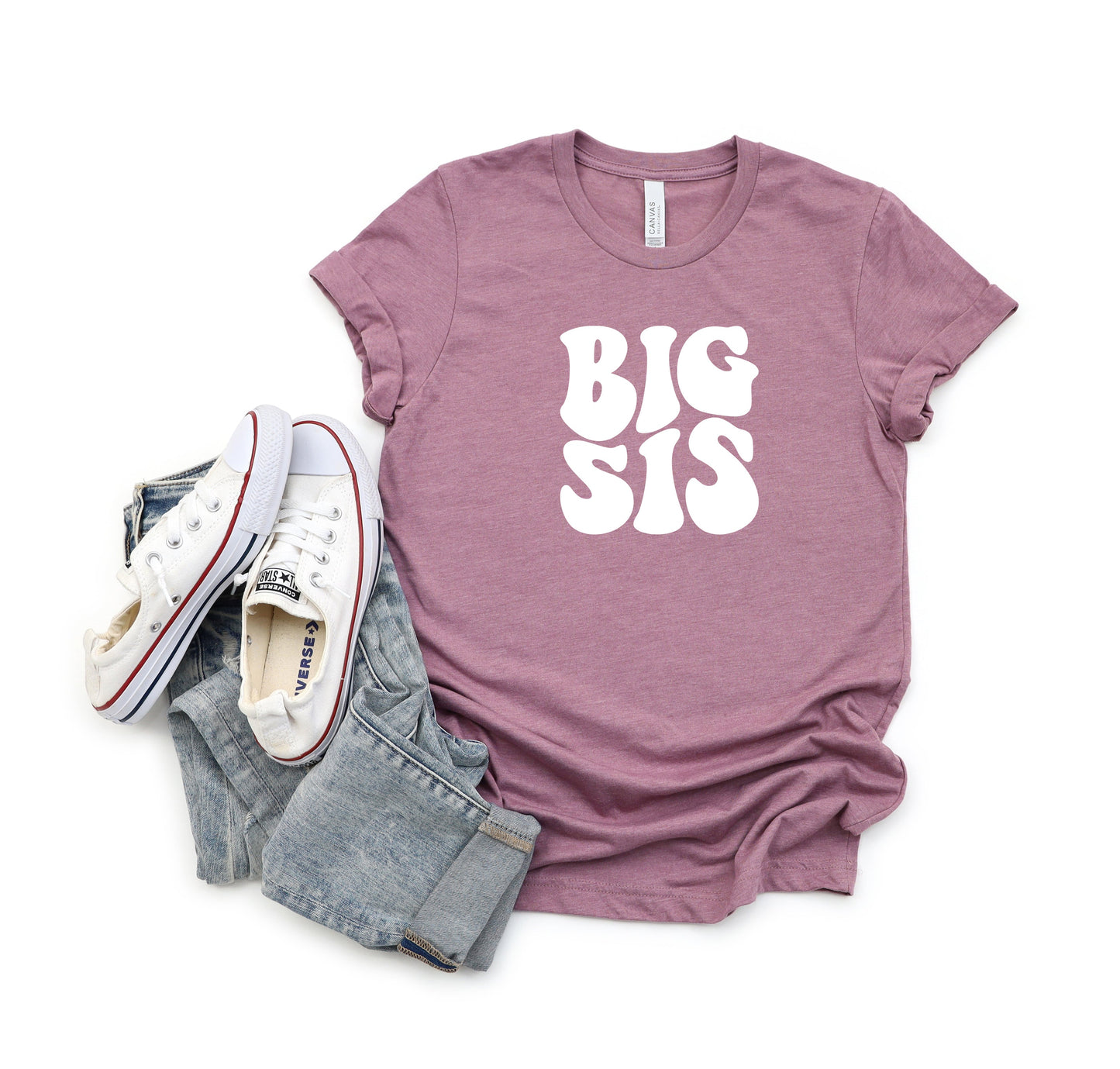 Big Sis Wavy | Youth Short Sleeve Crew Neck