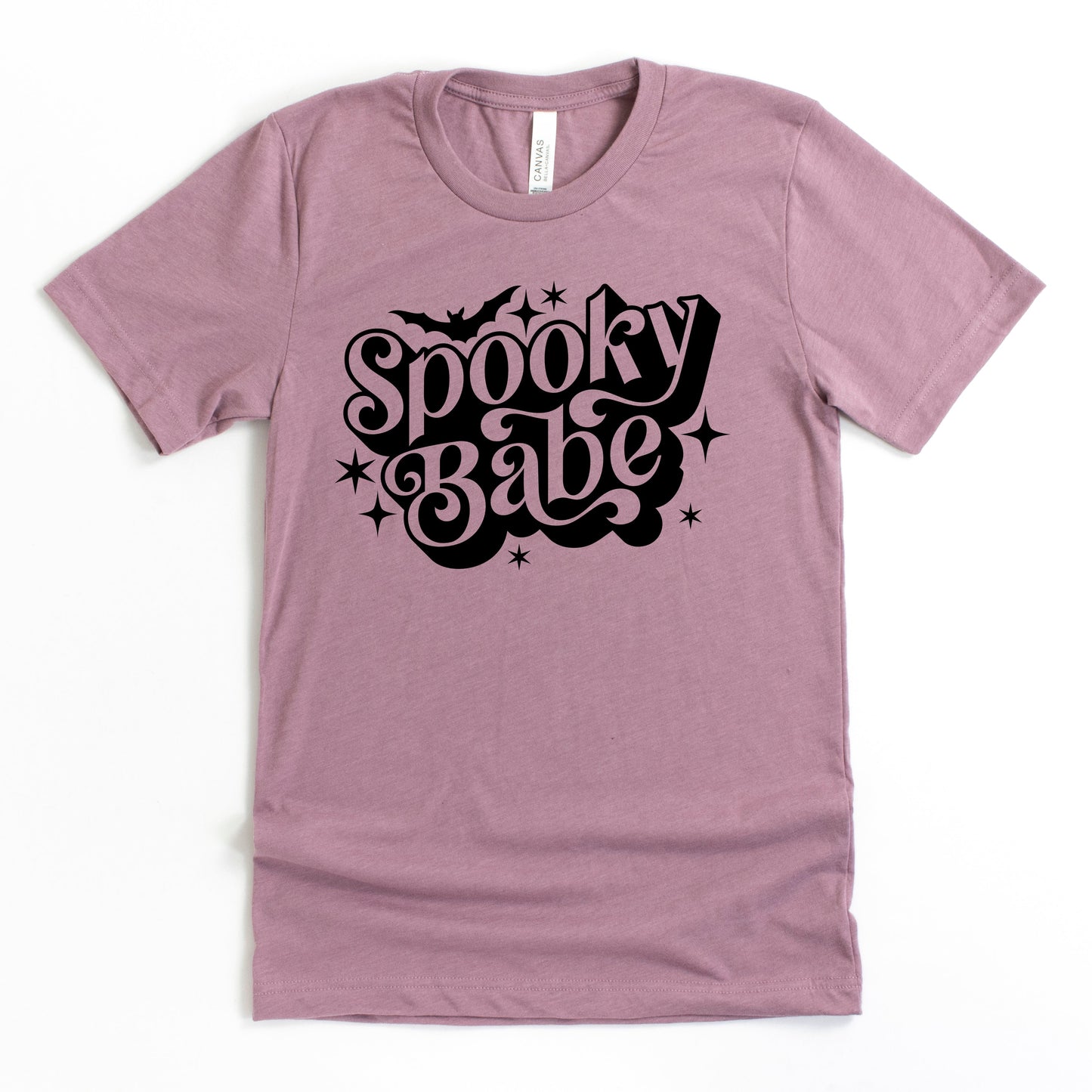 Spooky Babe Bats | Youth Short Sleeve Crew Neck