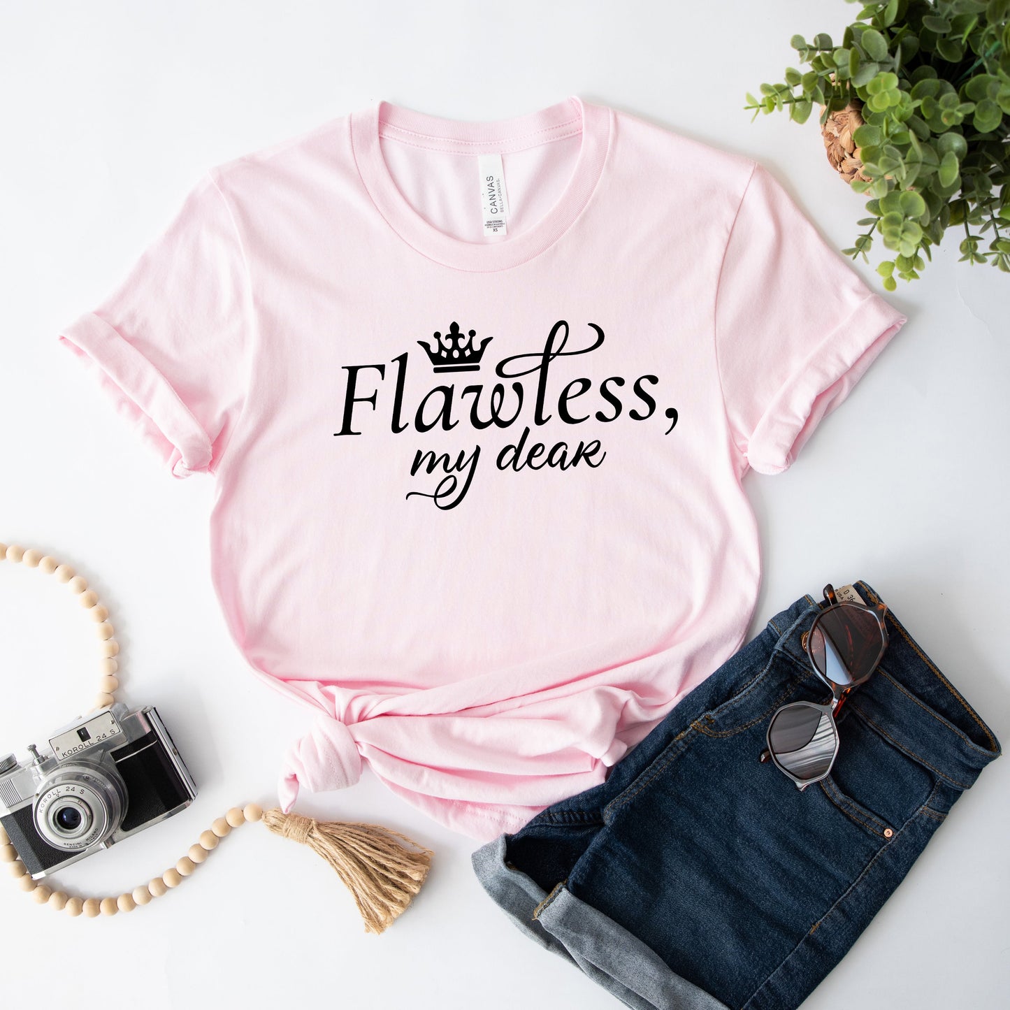 Flawless My Dear | Short Sleeve Crew Neck