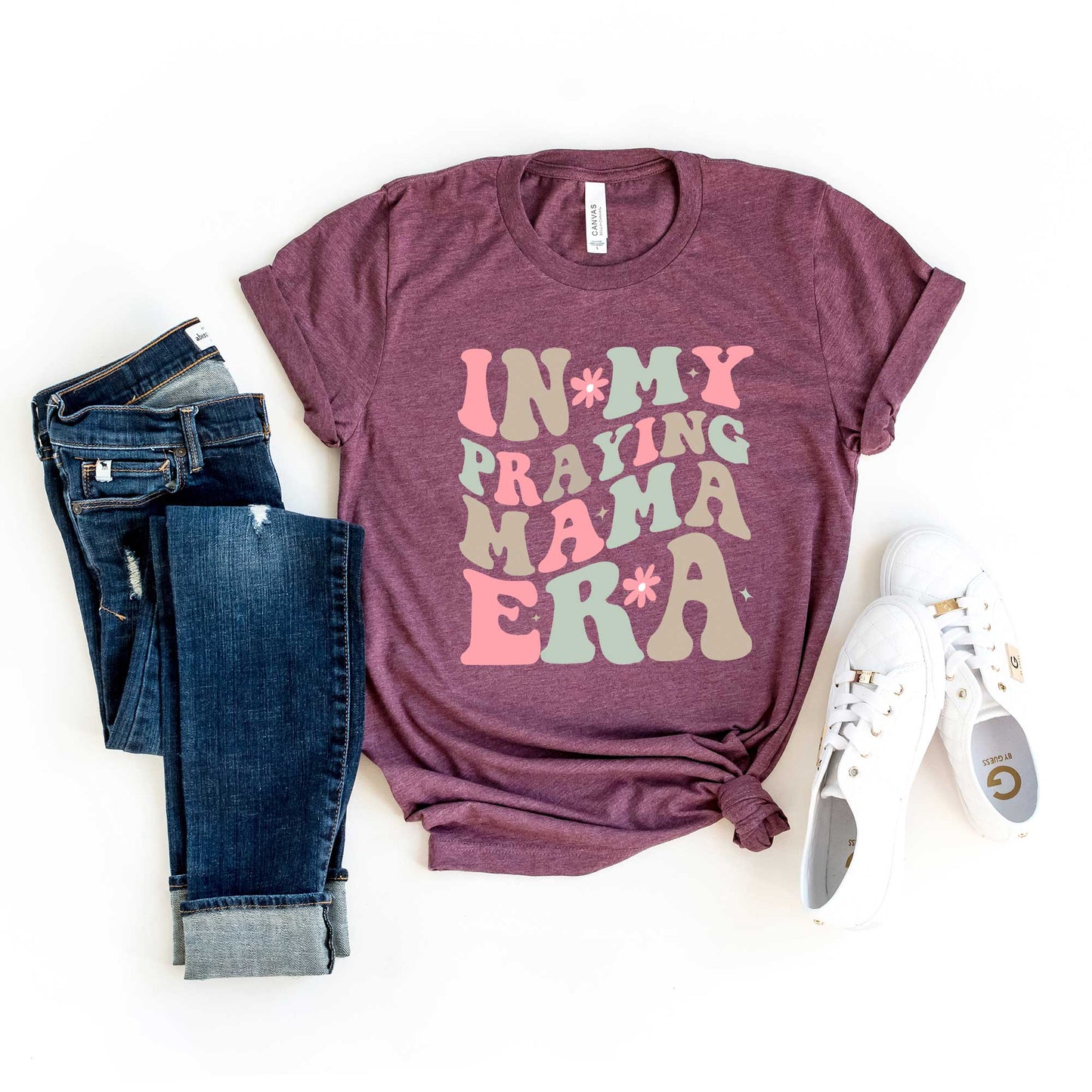 Praying Mama Era | Short Sleeve Crew Neck