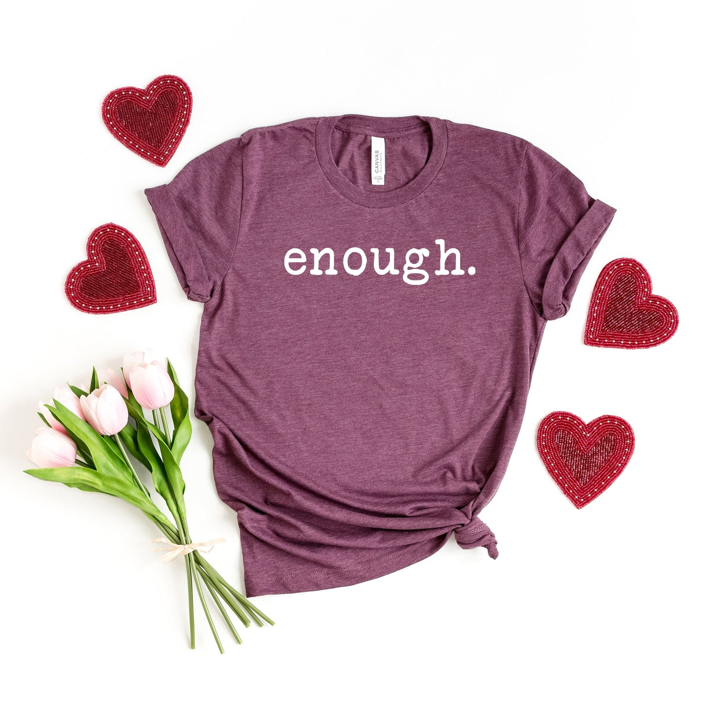 Enough | Short Sleeve Crew Neck
