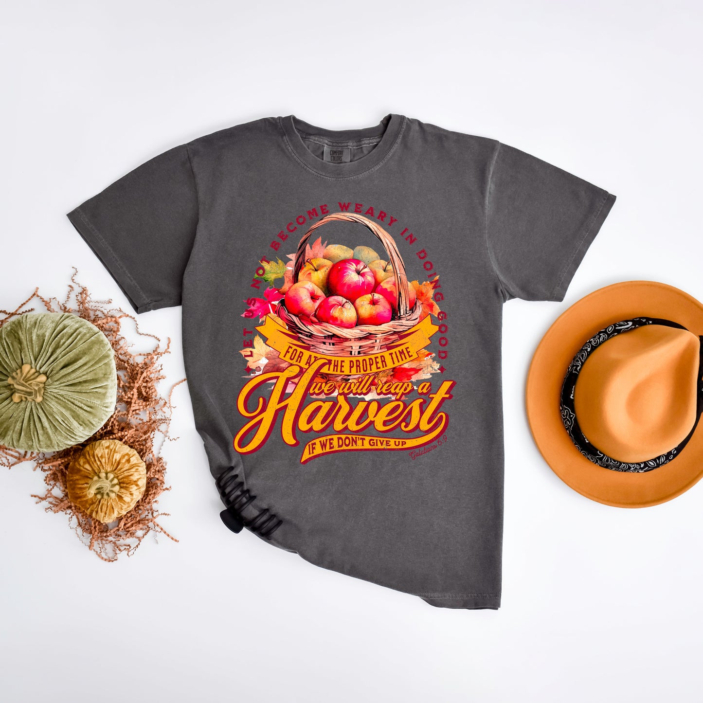 Let Us Not Become Weary | Garment Dyed Tee