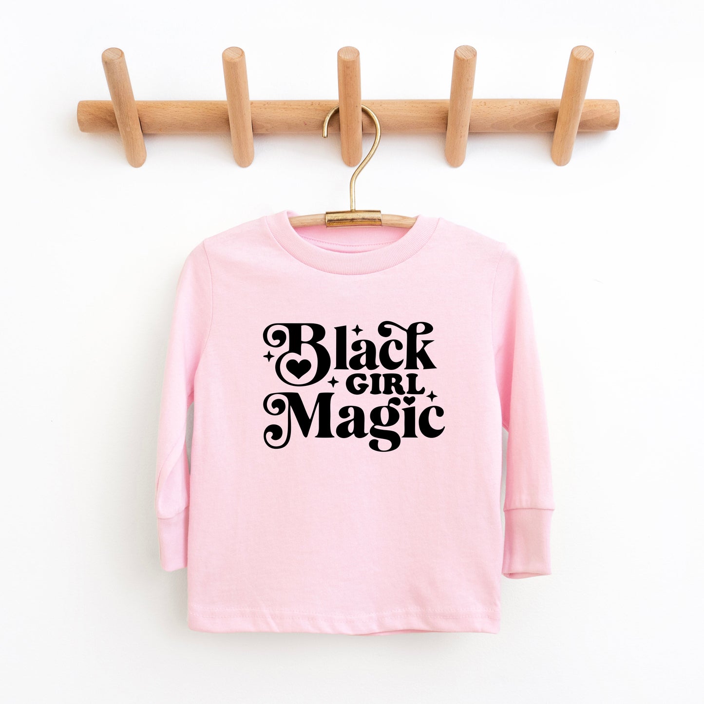 Black Girl Magic | Youth Graphic Long Sleeve Tee