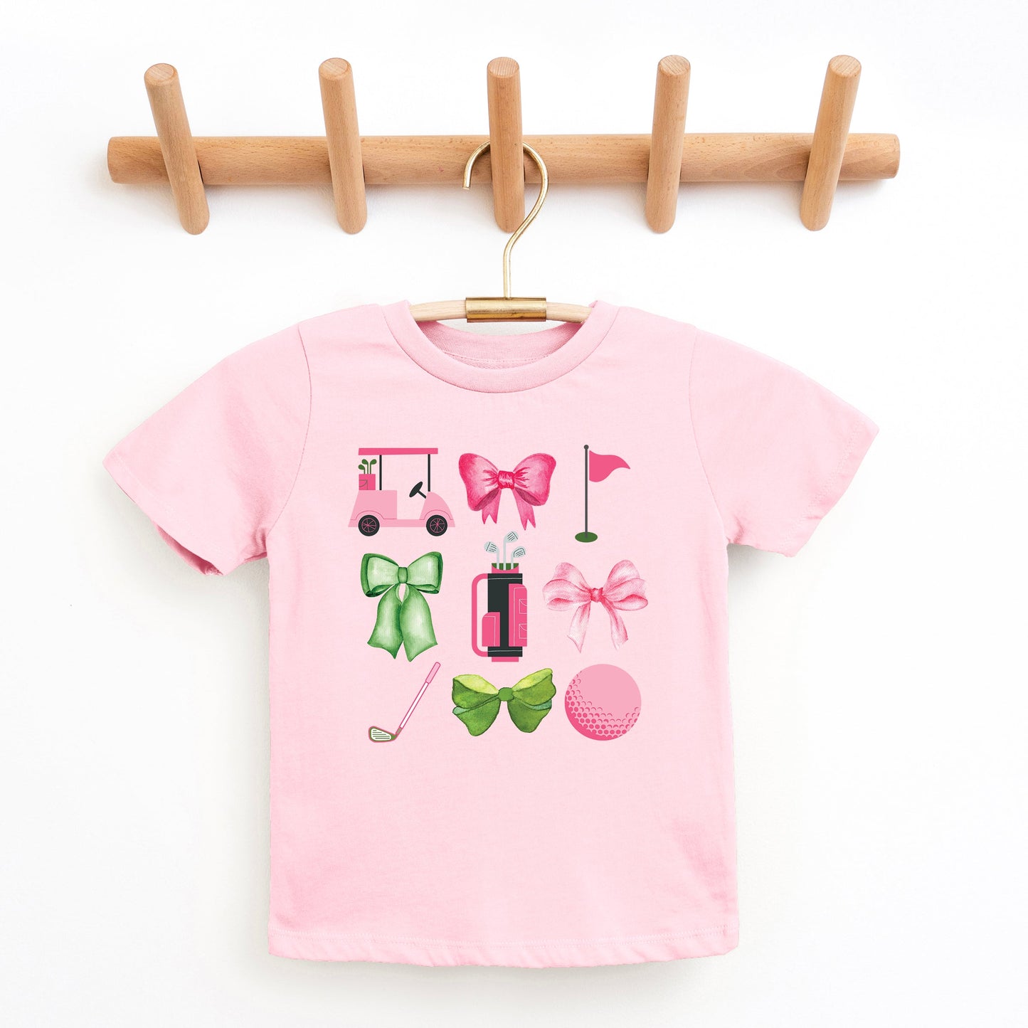 Golf Icons Coquette | Youth Graphic Short Sleeve Tee