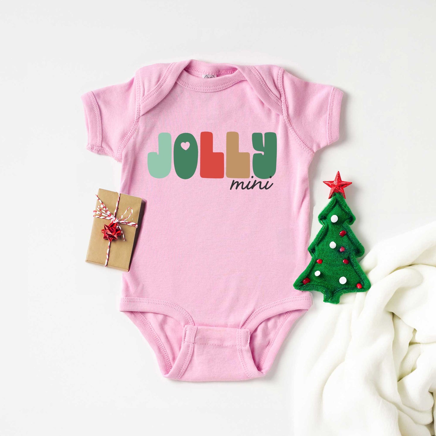 Jolly Mini Colorful | Baby Graphic Short Sleeve Onesie