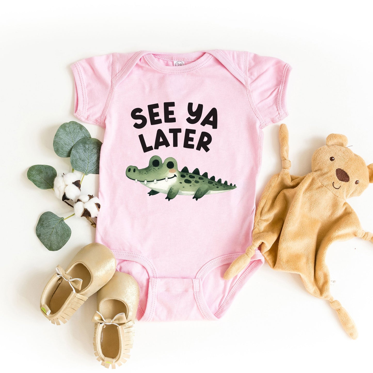 See You Later Alligator | Baby Graphic Short Sleeve Onesie